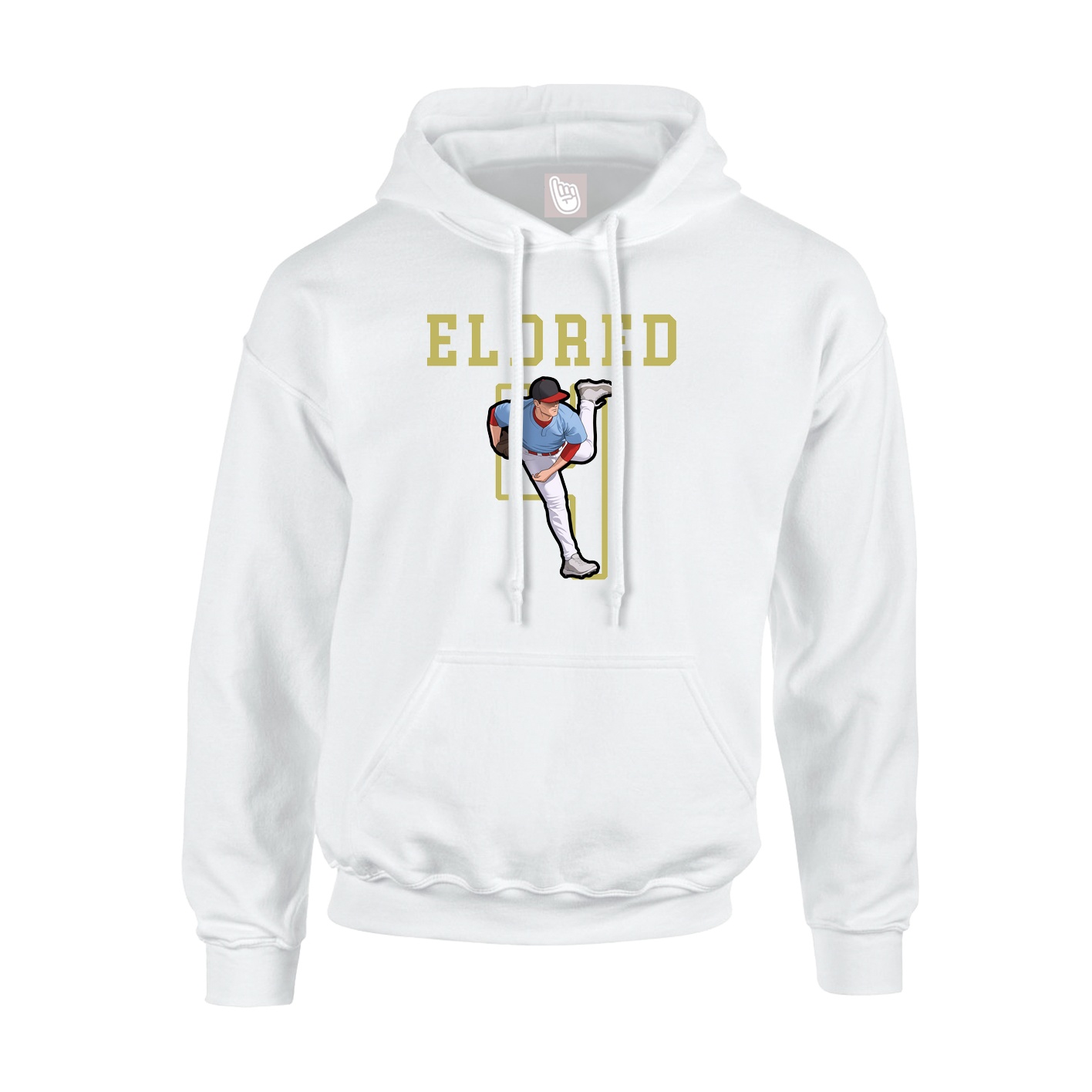 Youth Hoodie — Shirsey in White