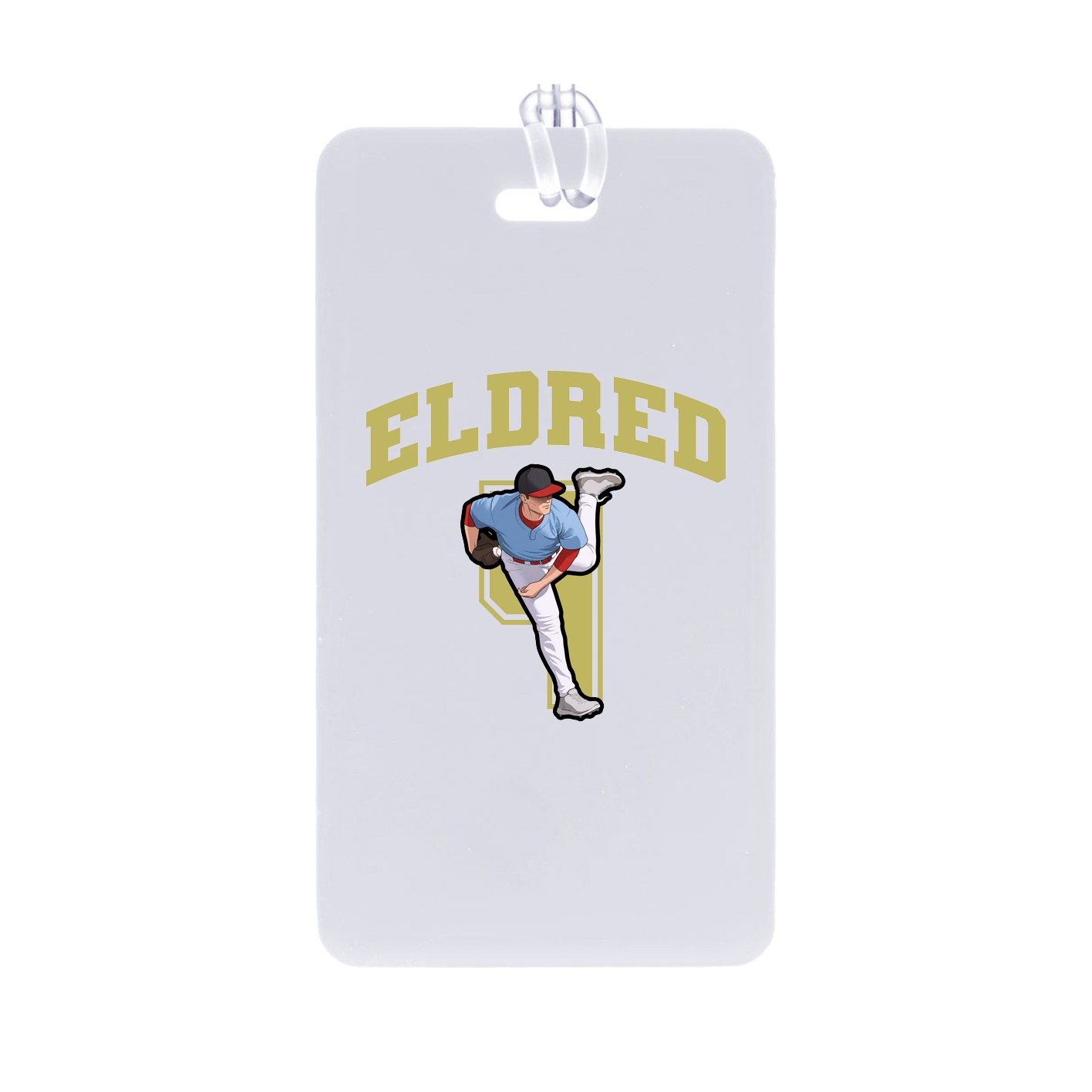 Bag Tag — Number in Classic