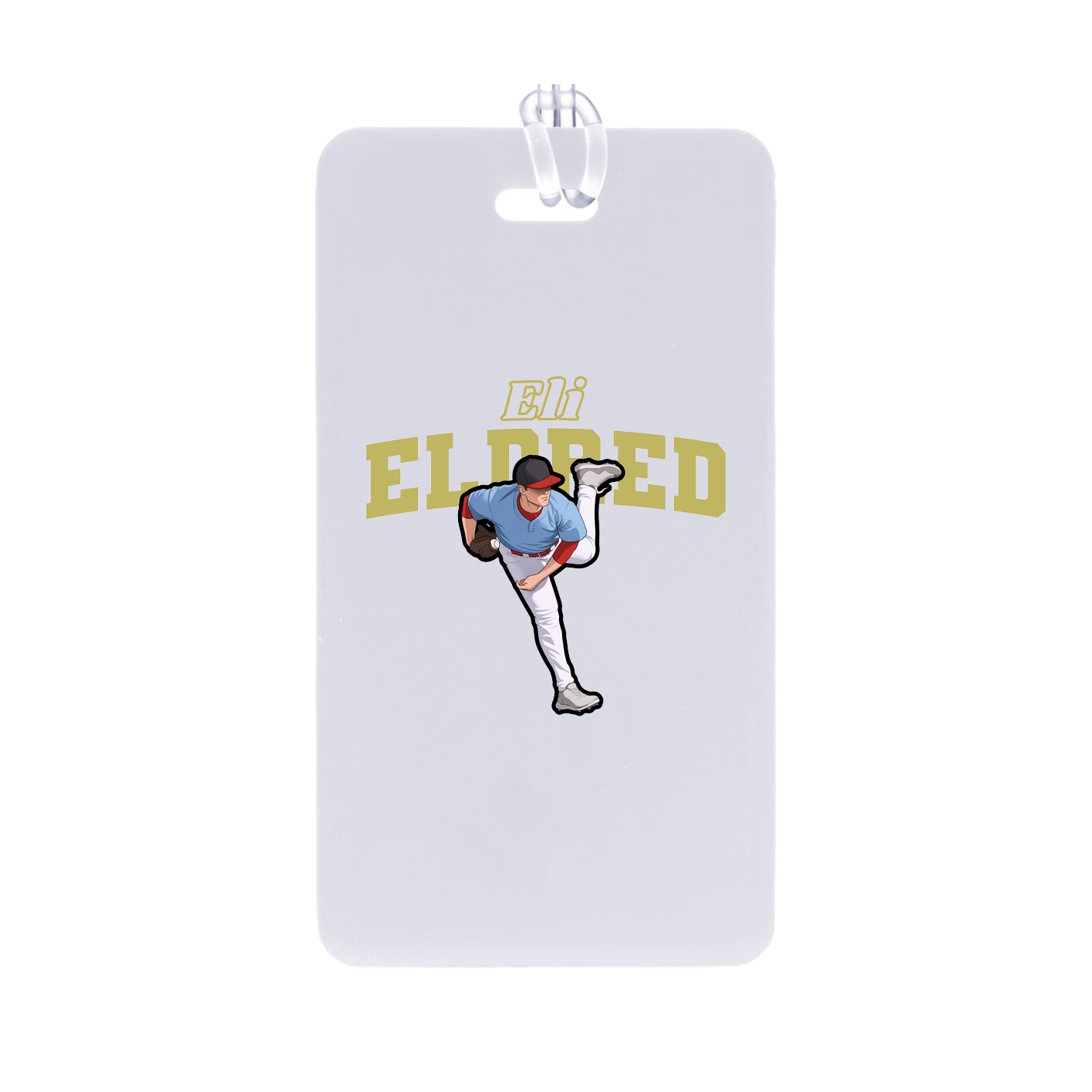 Bag Tag — Name Arch in Classic