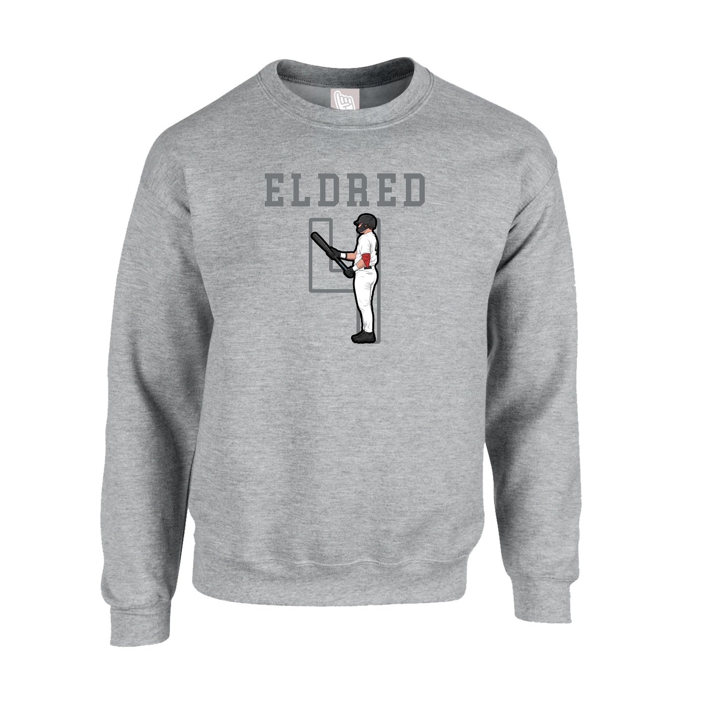 Fleece Crew — Shirsey in Grey