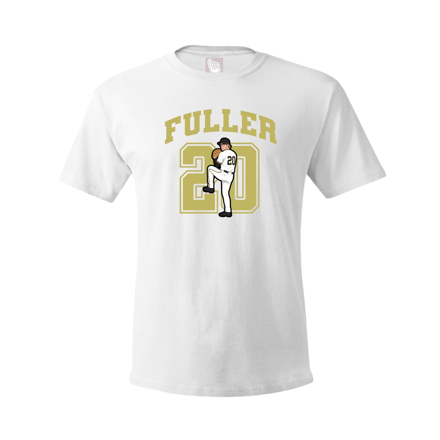 Tee — Number in White