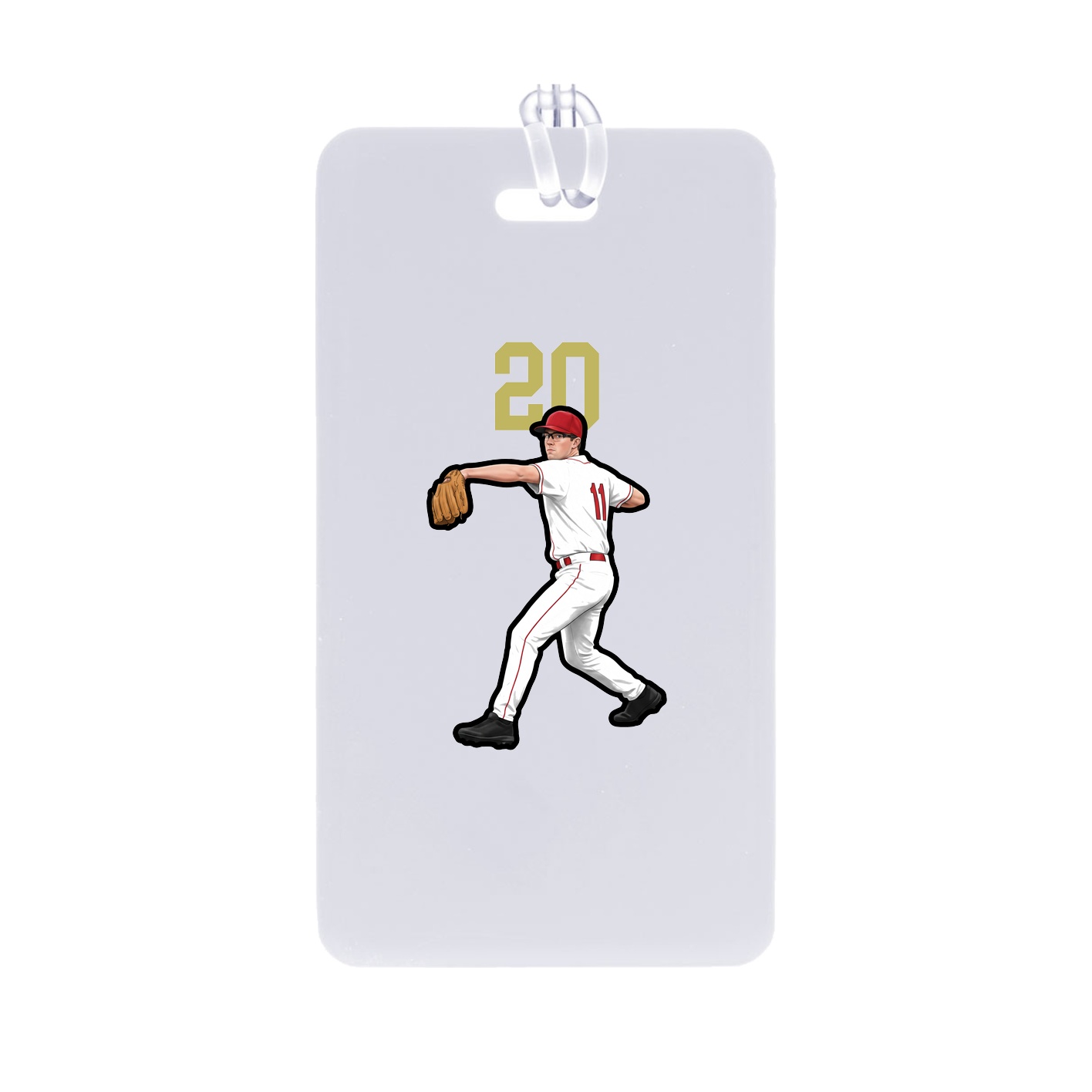 Bag Tag — Number Top in Classic