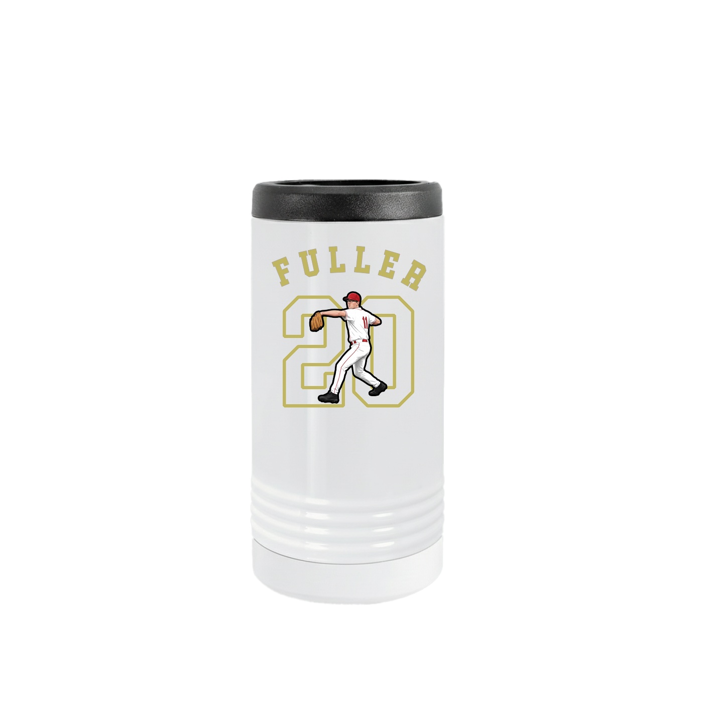 Slim Beverage Holder — Shirsey Arch in White