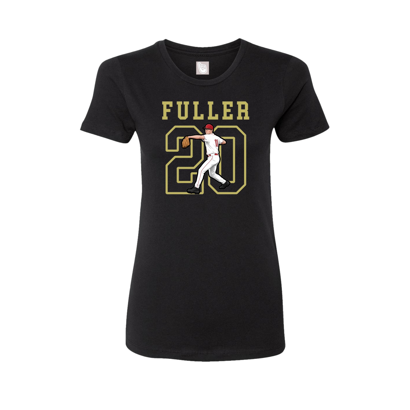 Fitted Women's Tee — Shirsey in Black