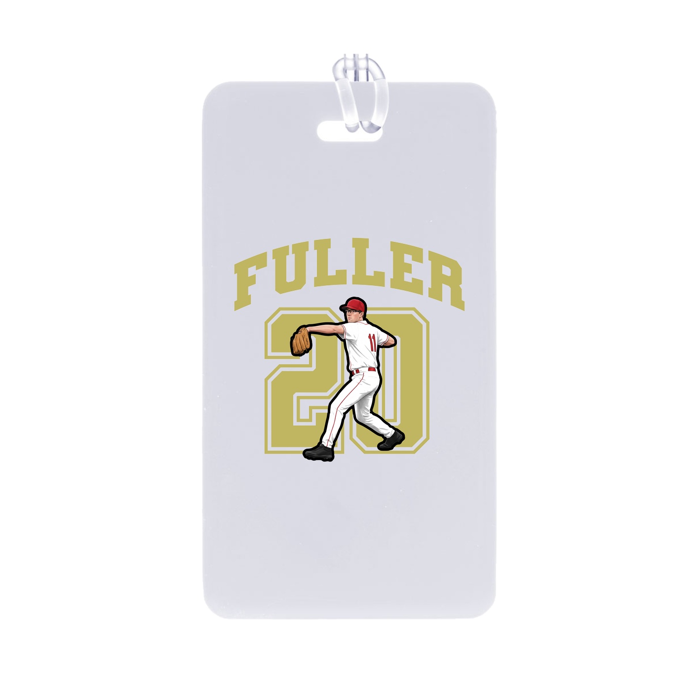Bag Tag — Number in Classic
