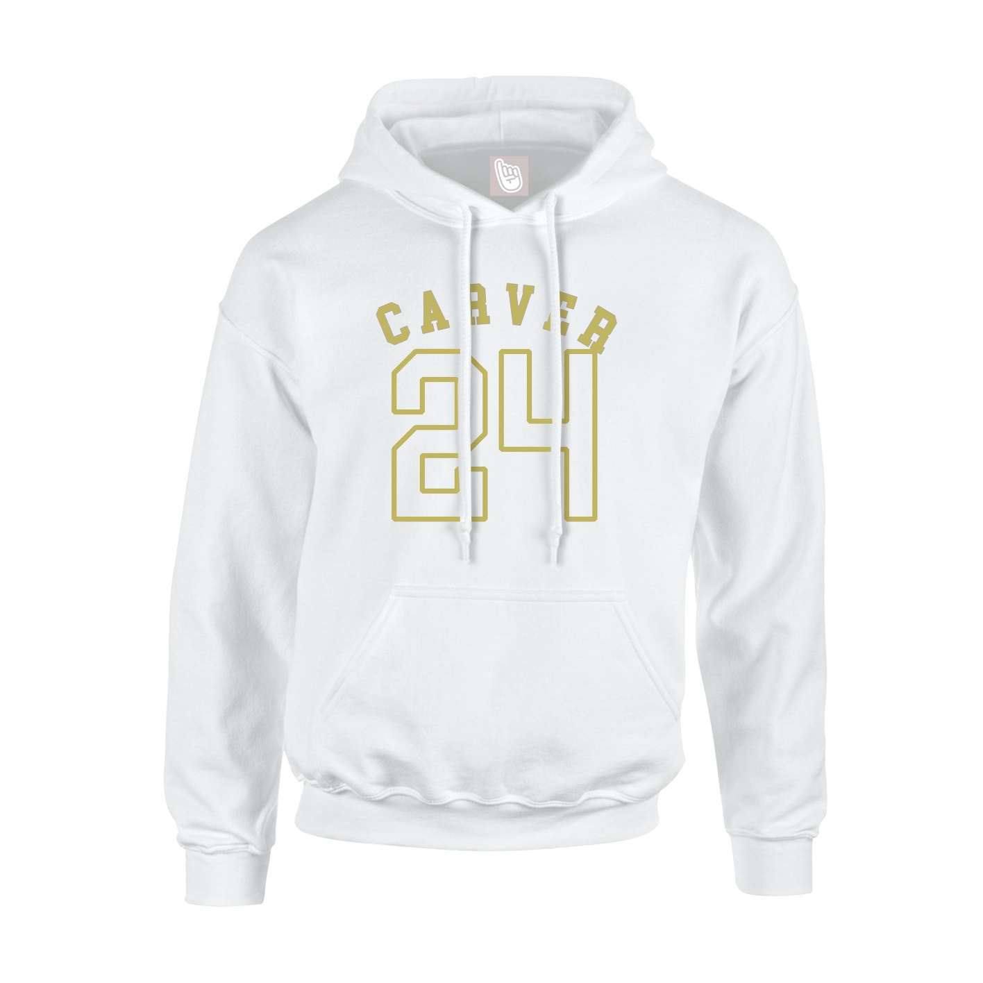 Hoodie — Shirsey Arch in White
