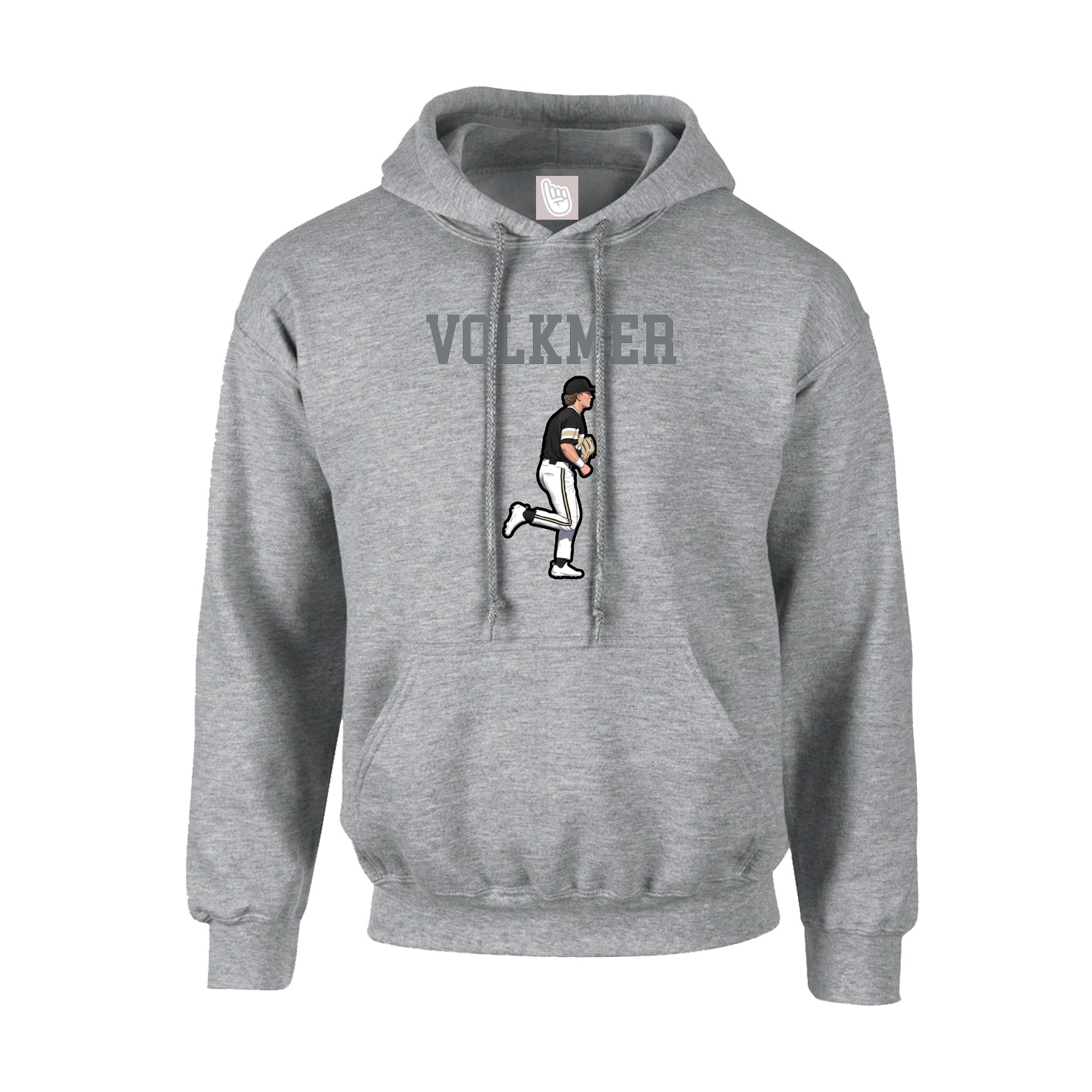 Hoodie — Shirsey in Grey