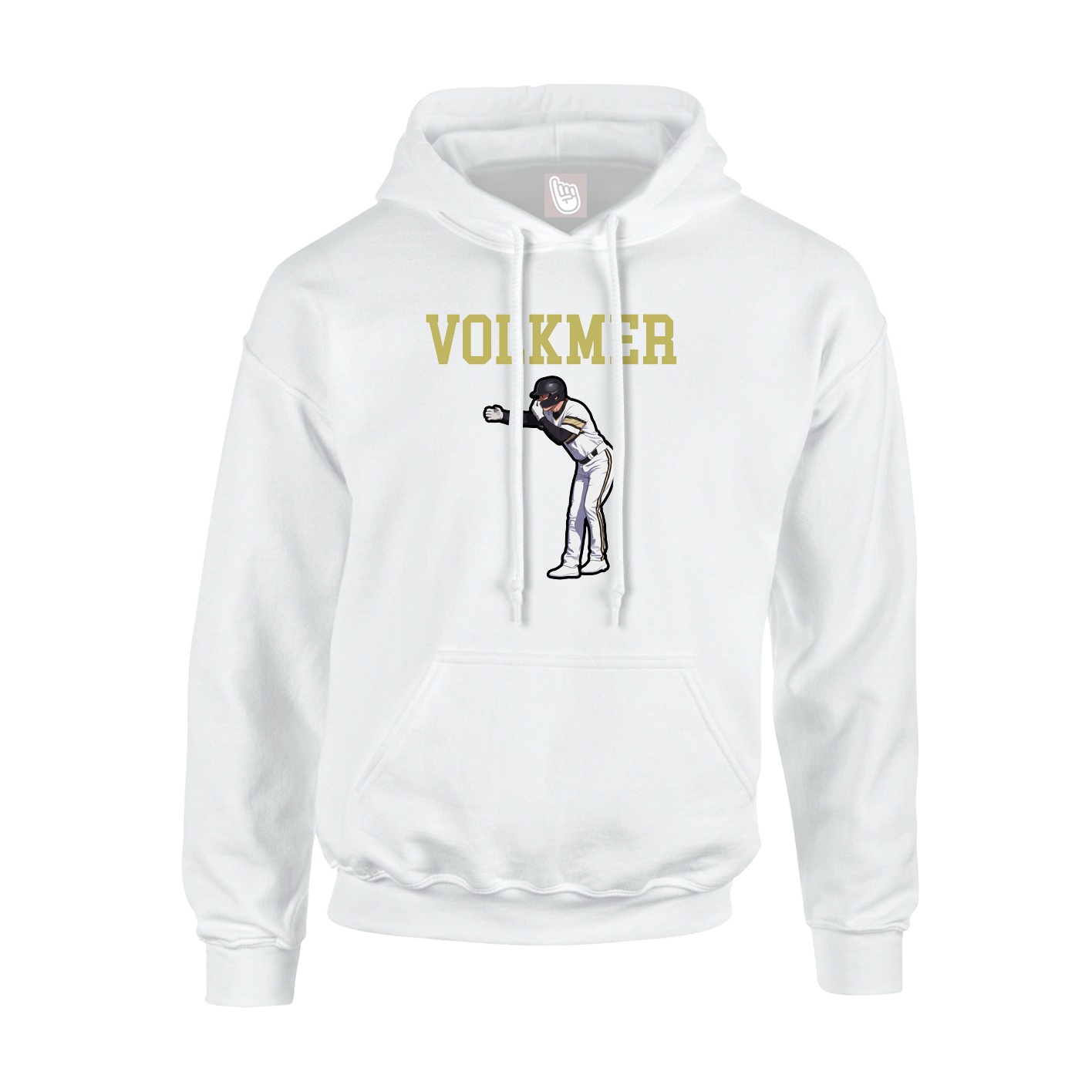 Hoodie — Shirsey in White