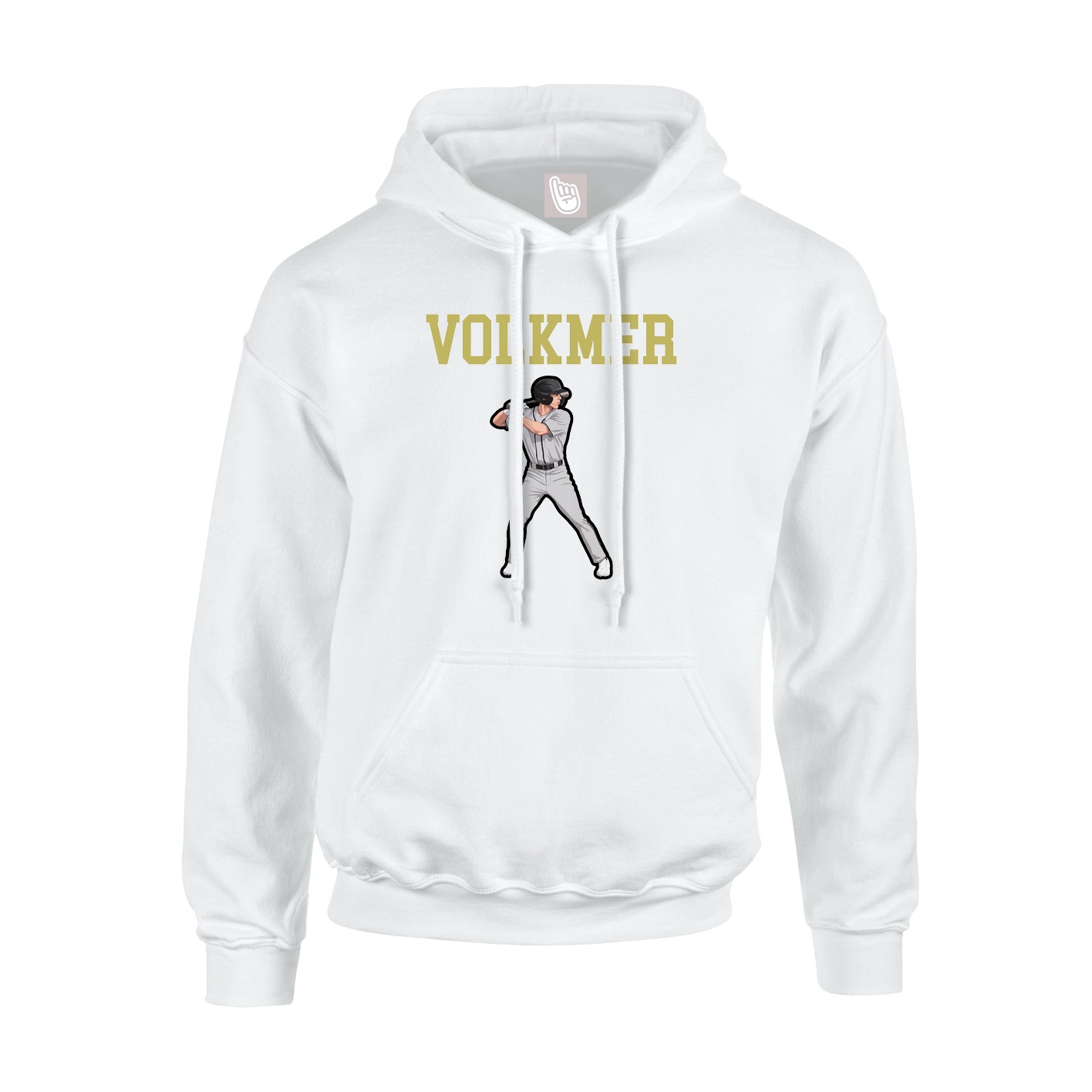 Hoodie — Shirsey in White