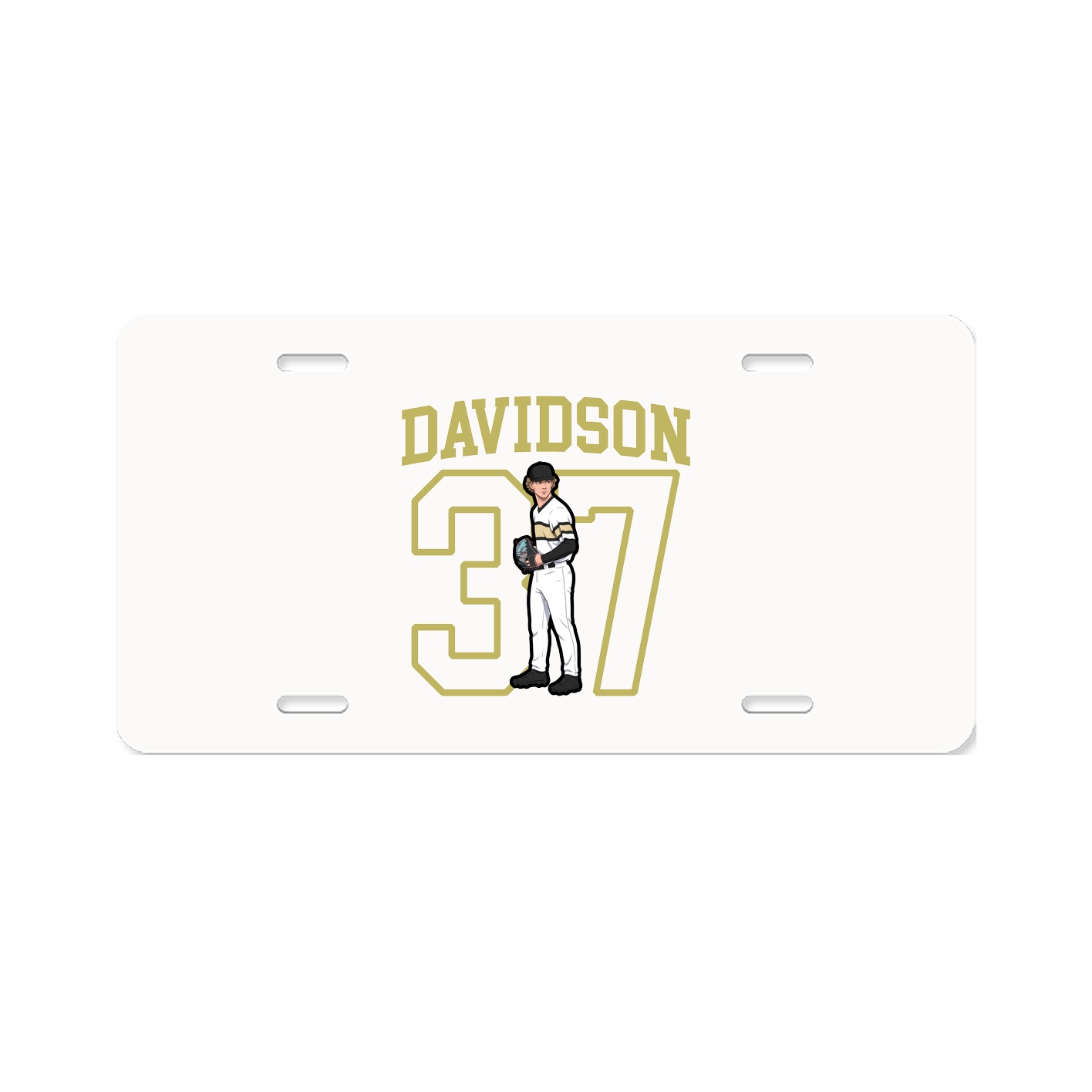 License Plate — Shirsey in Classic
