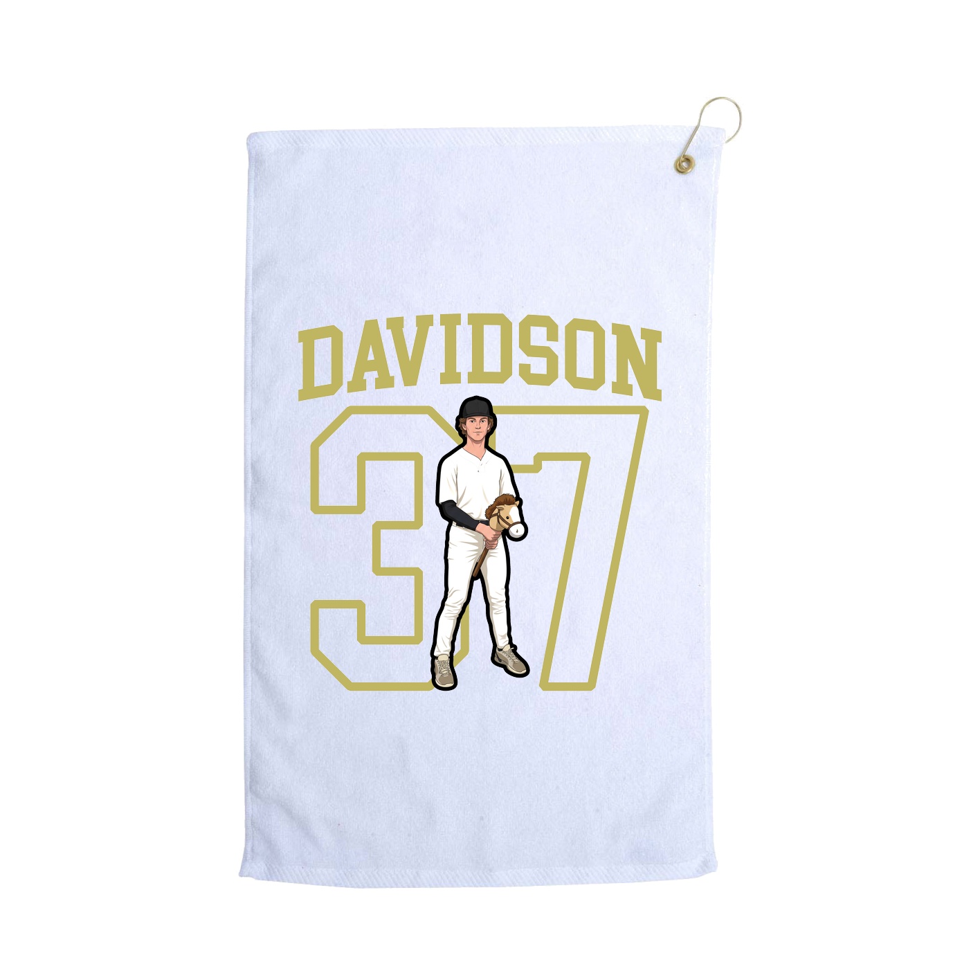 Golf Towel — Shirsey in White
