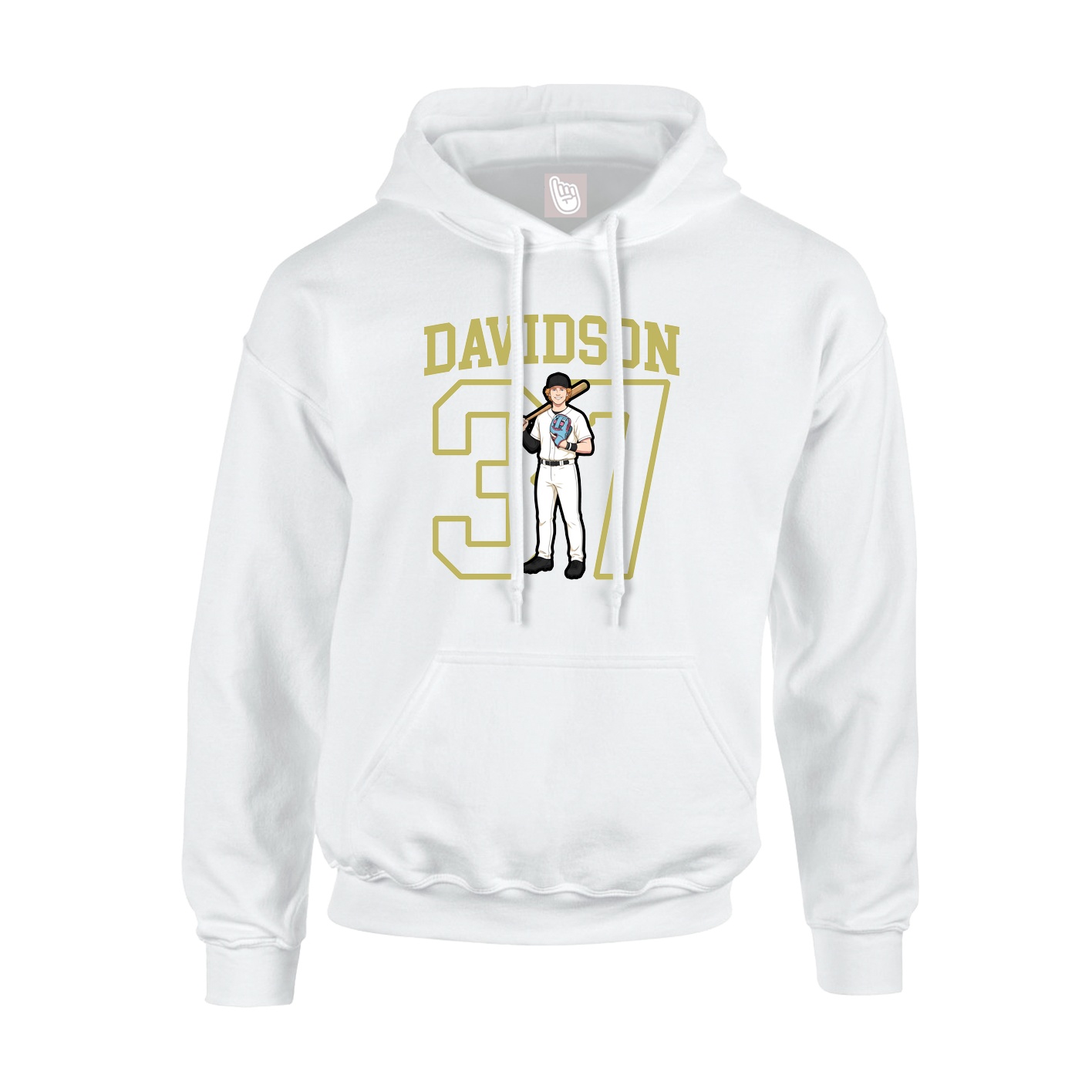 Youth Hoodie — Shirsey in White