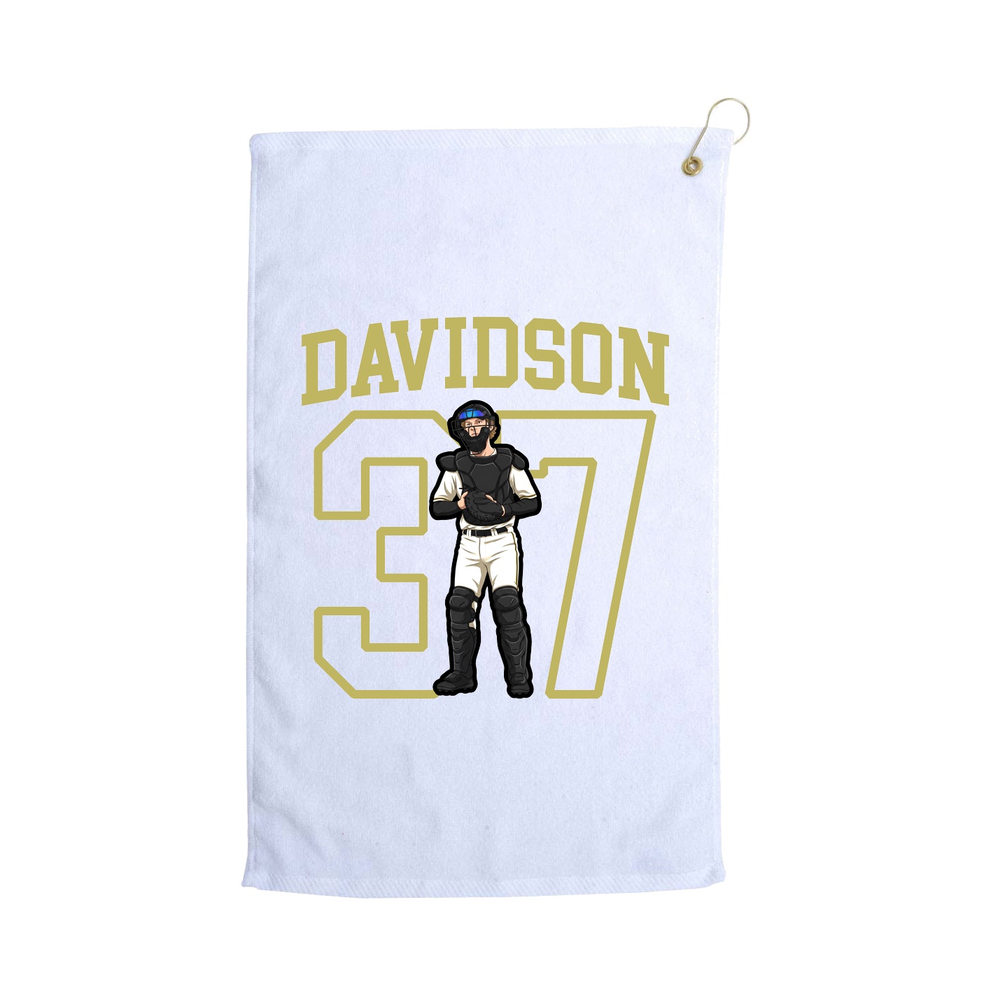 Golf Towel — Shirsey in White