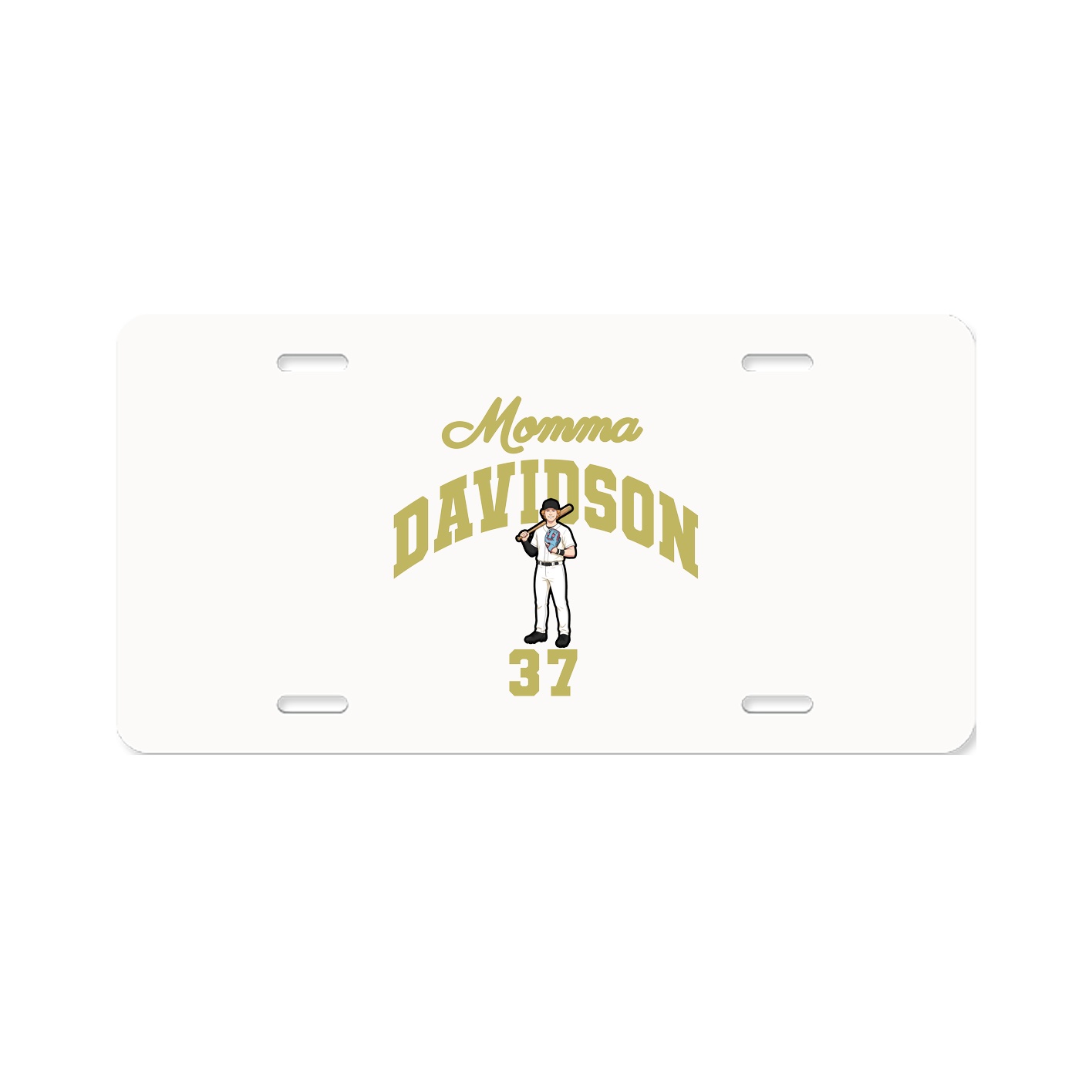 License Plate — Mothers Day Arch in Classic