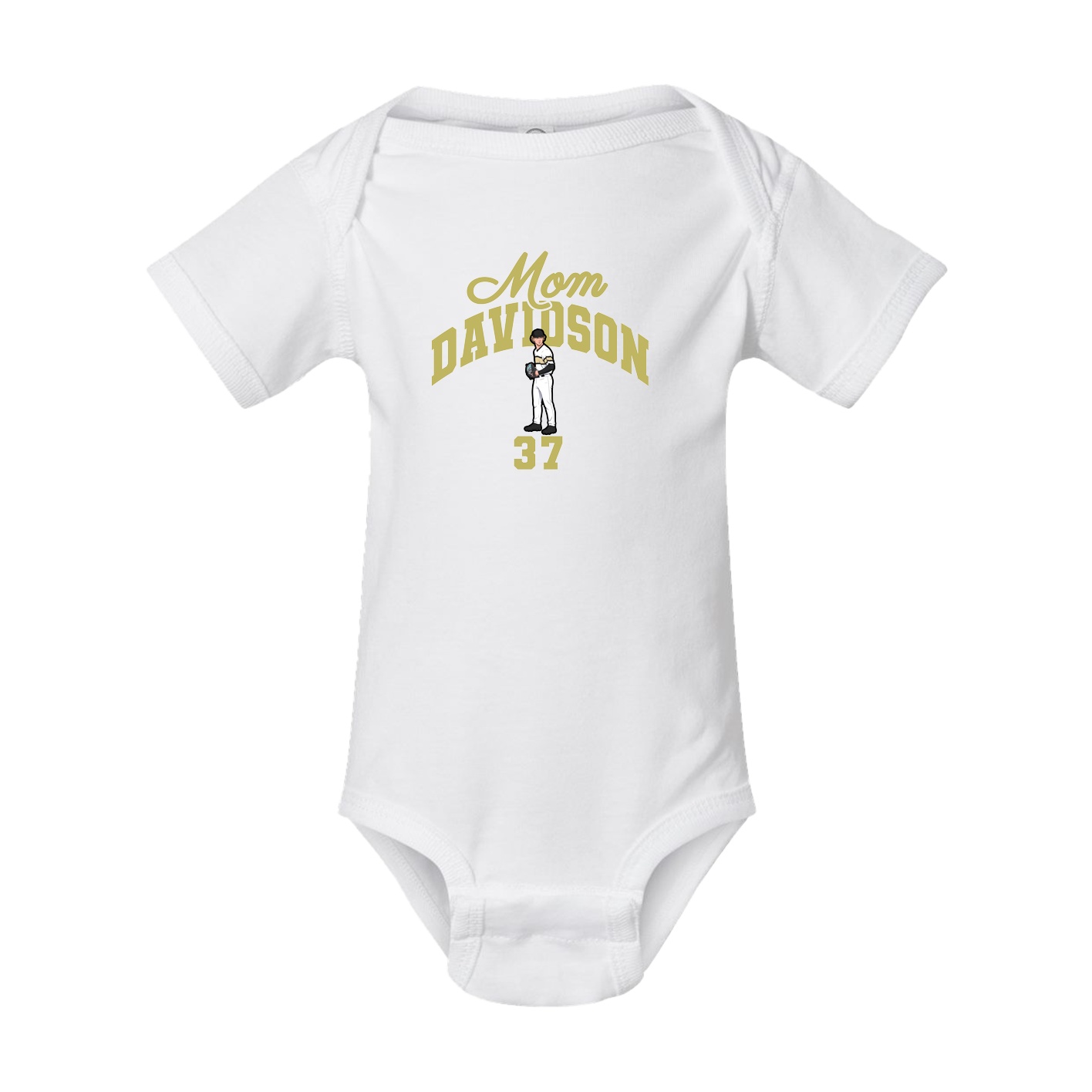 Baby Onesie — Mothers Day Arch in White