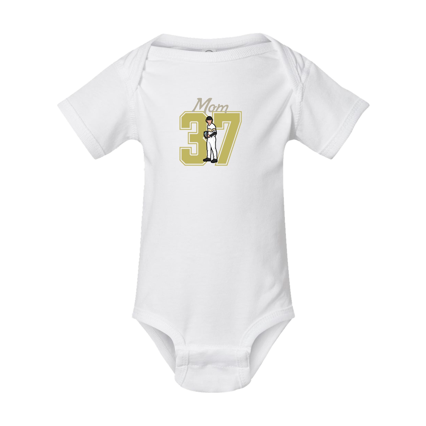 Baby Onesie — Mothers Day Shirsey in White
