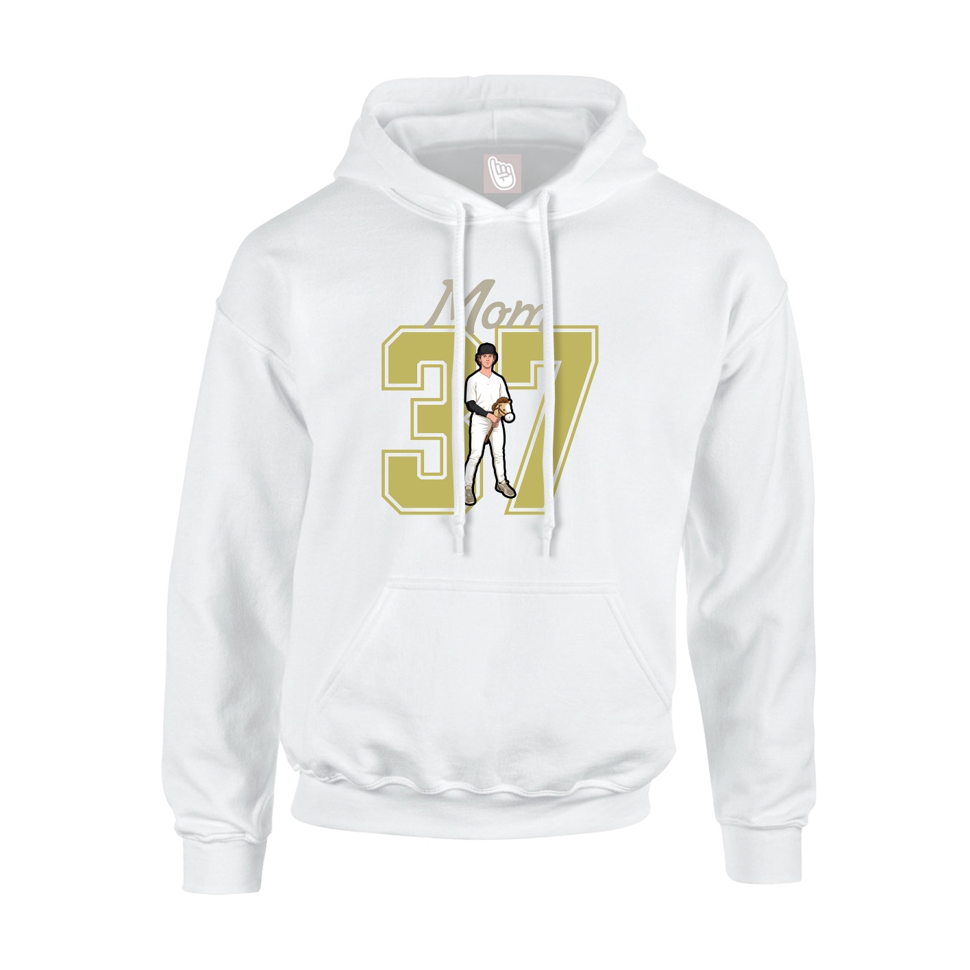 Youth Hoodie — Mothers Day Shirsey in White