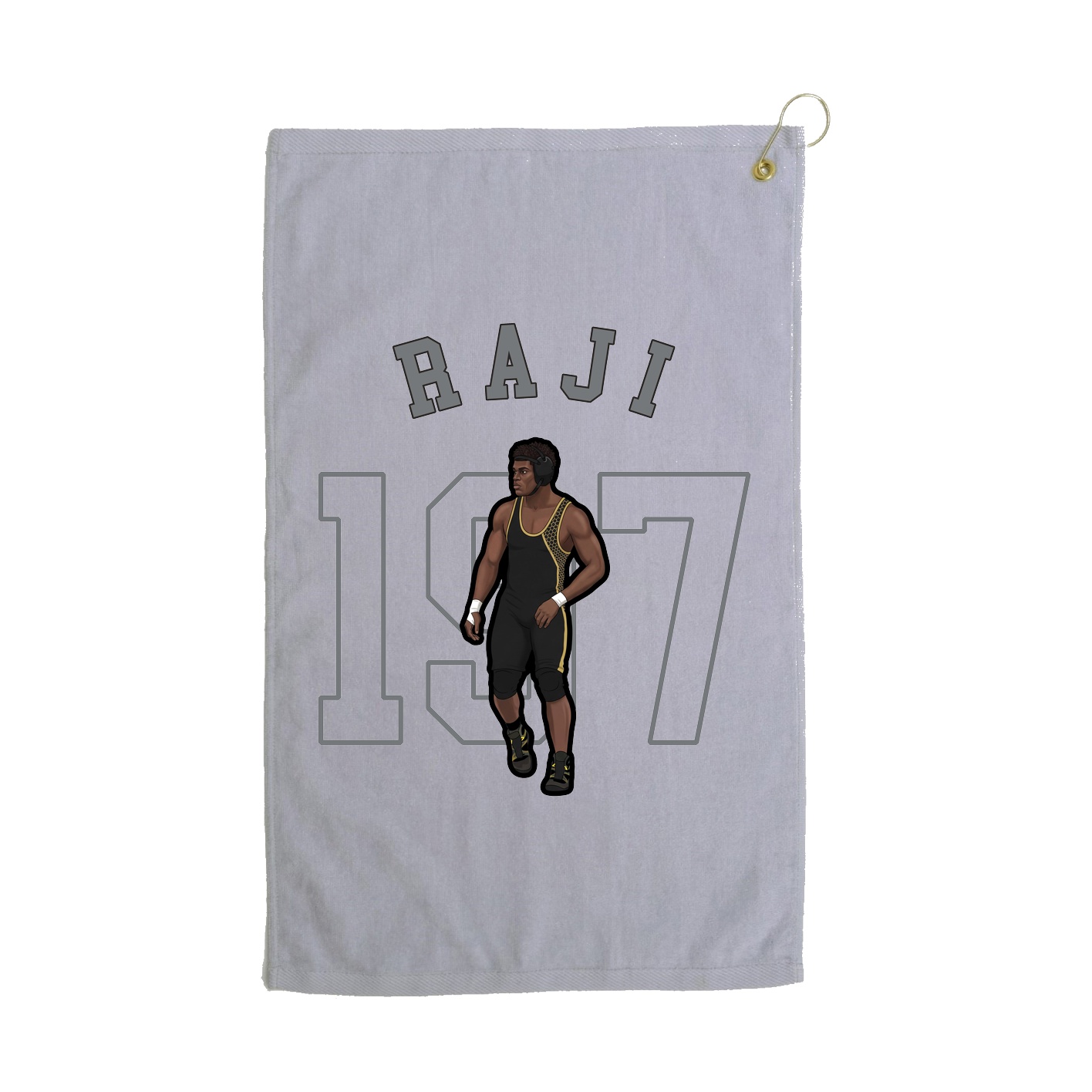 Golf Towel — Shirsey Arch in Grey