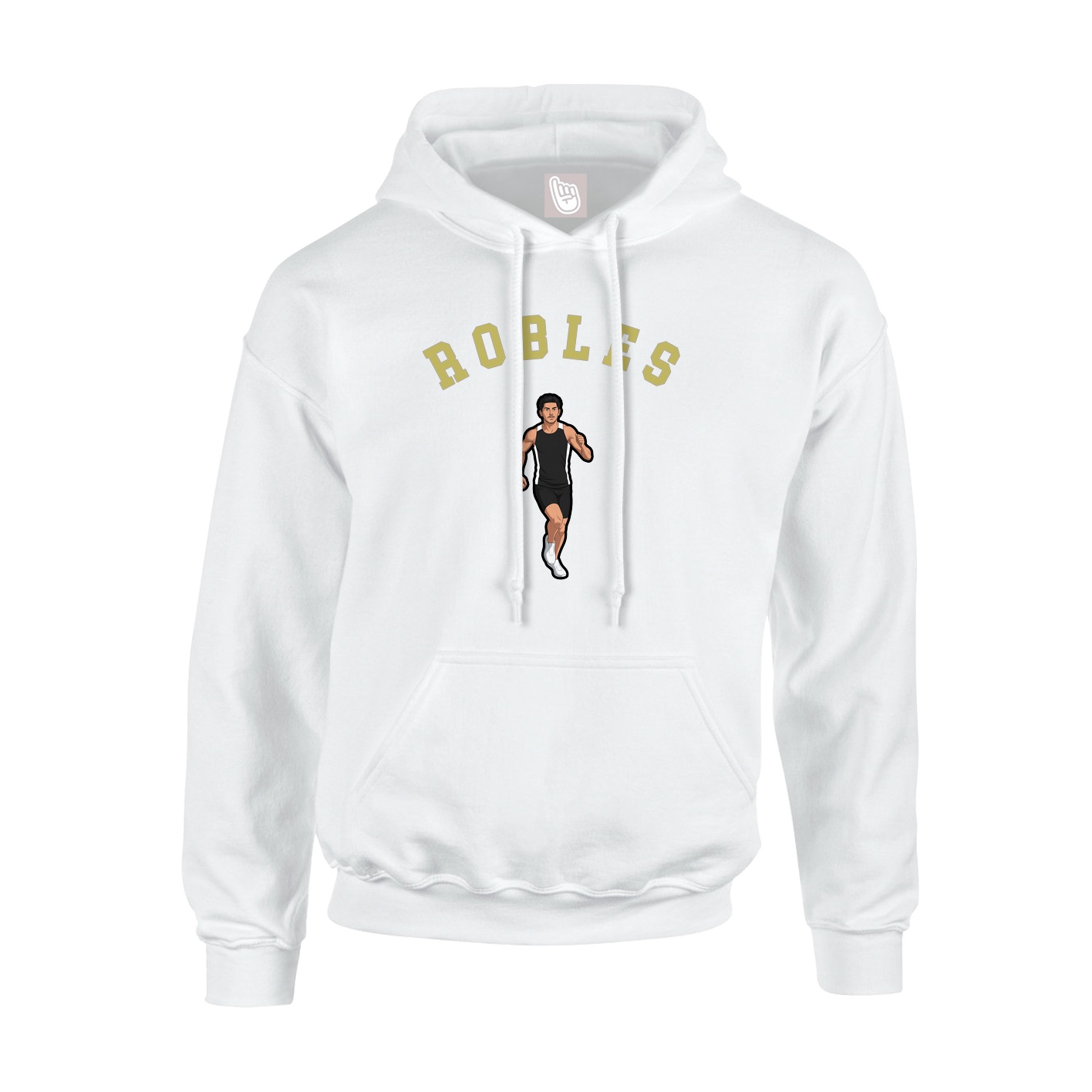 Hoodie — Shirsey Arch in White