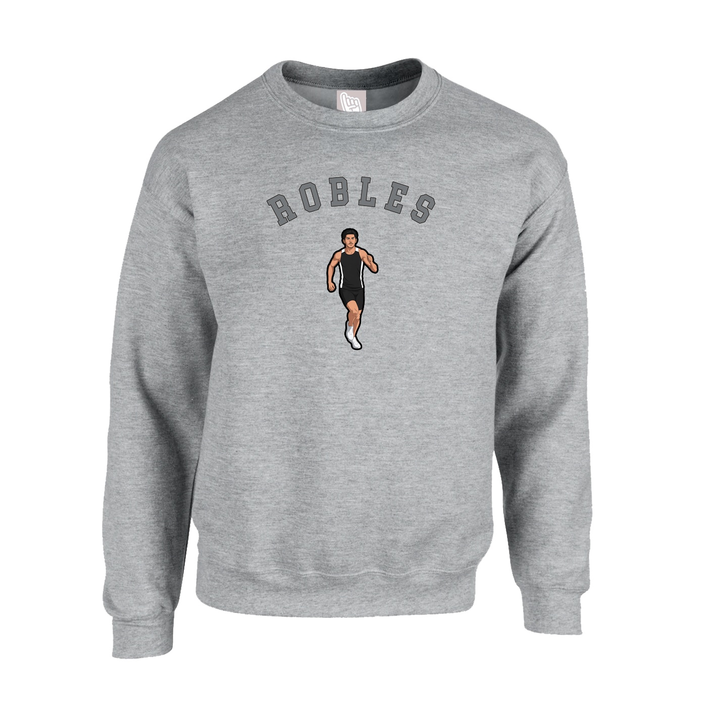 Fleece Crew — Shirsey Arch in Grey