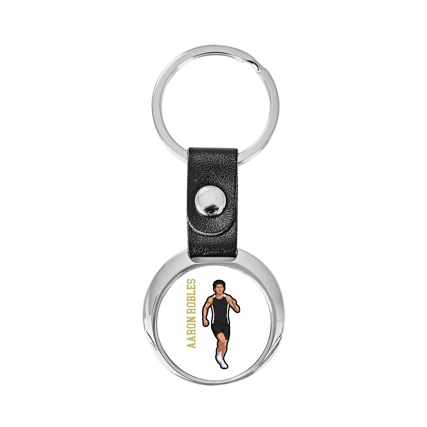 Key Chain — Name Vertical in Classic