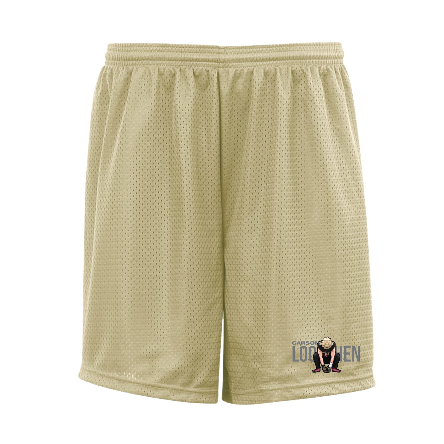 Shorts — Player Name in Vegas Gold