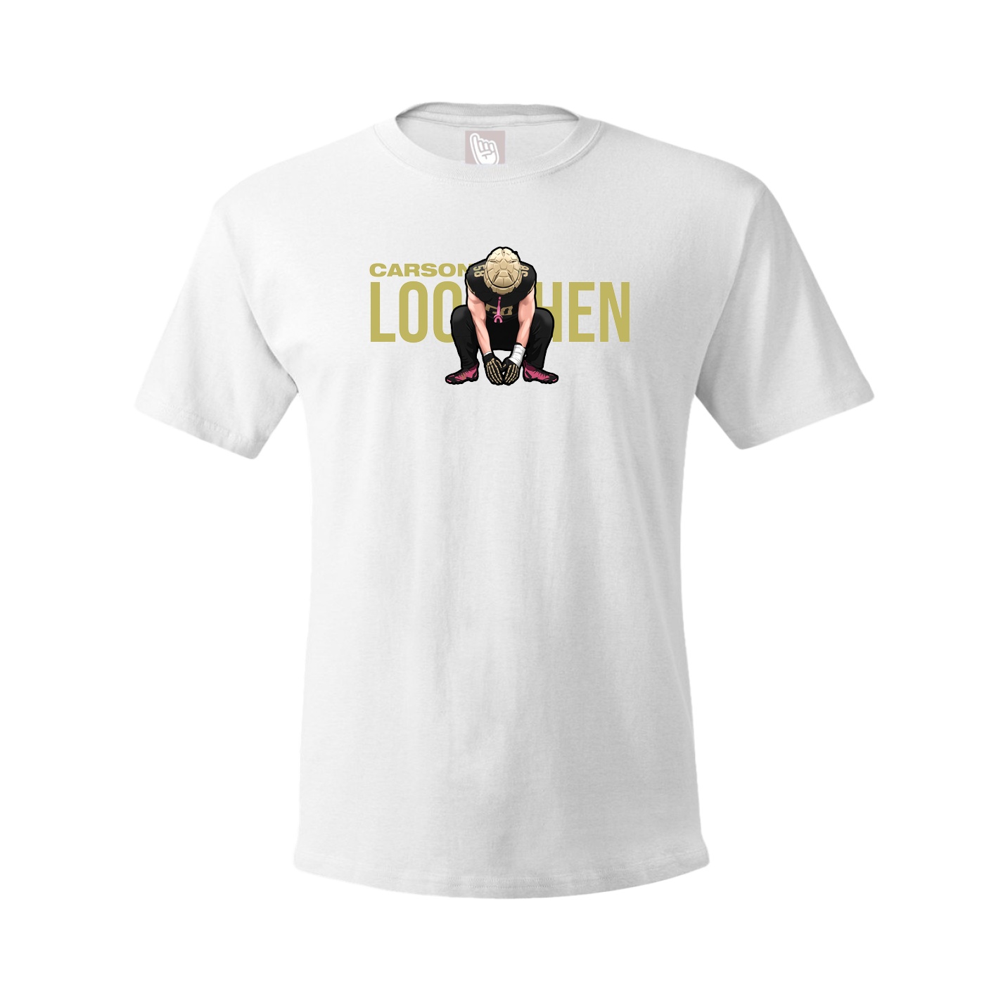 Youth Tee — Player Name in White