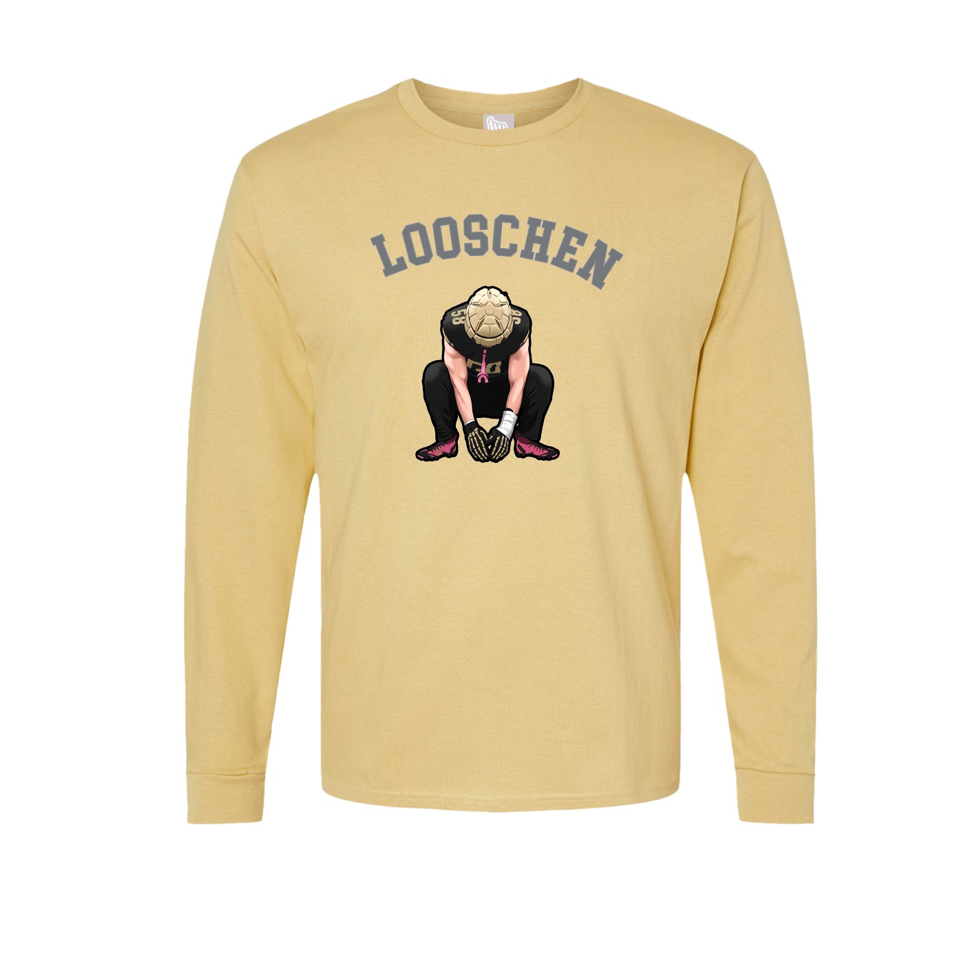Long Sleeve Tee — Shirsey Arch in Vegas Gold