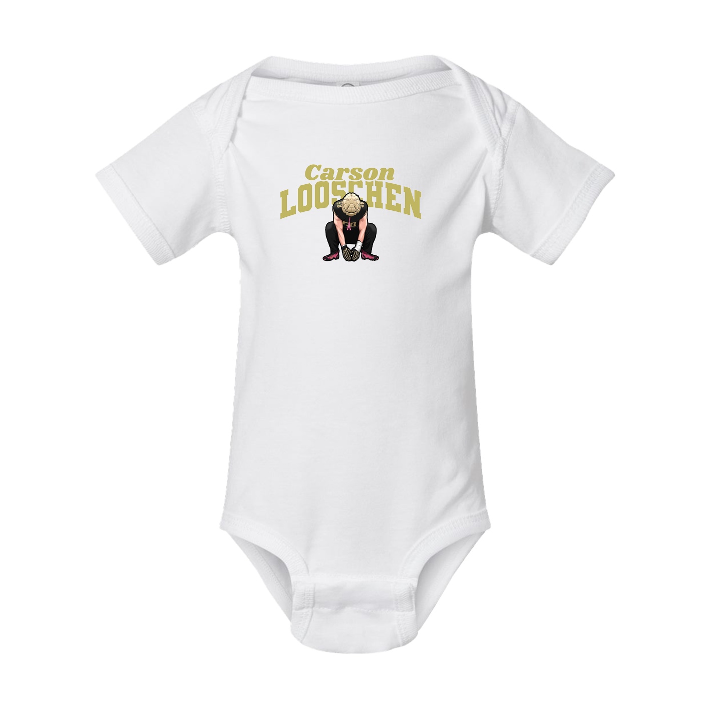 Baby Onesie — Signature Arch in White