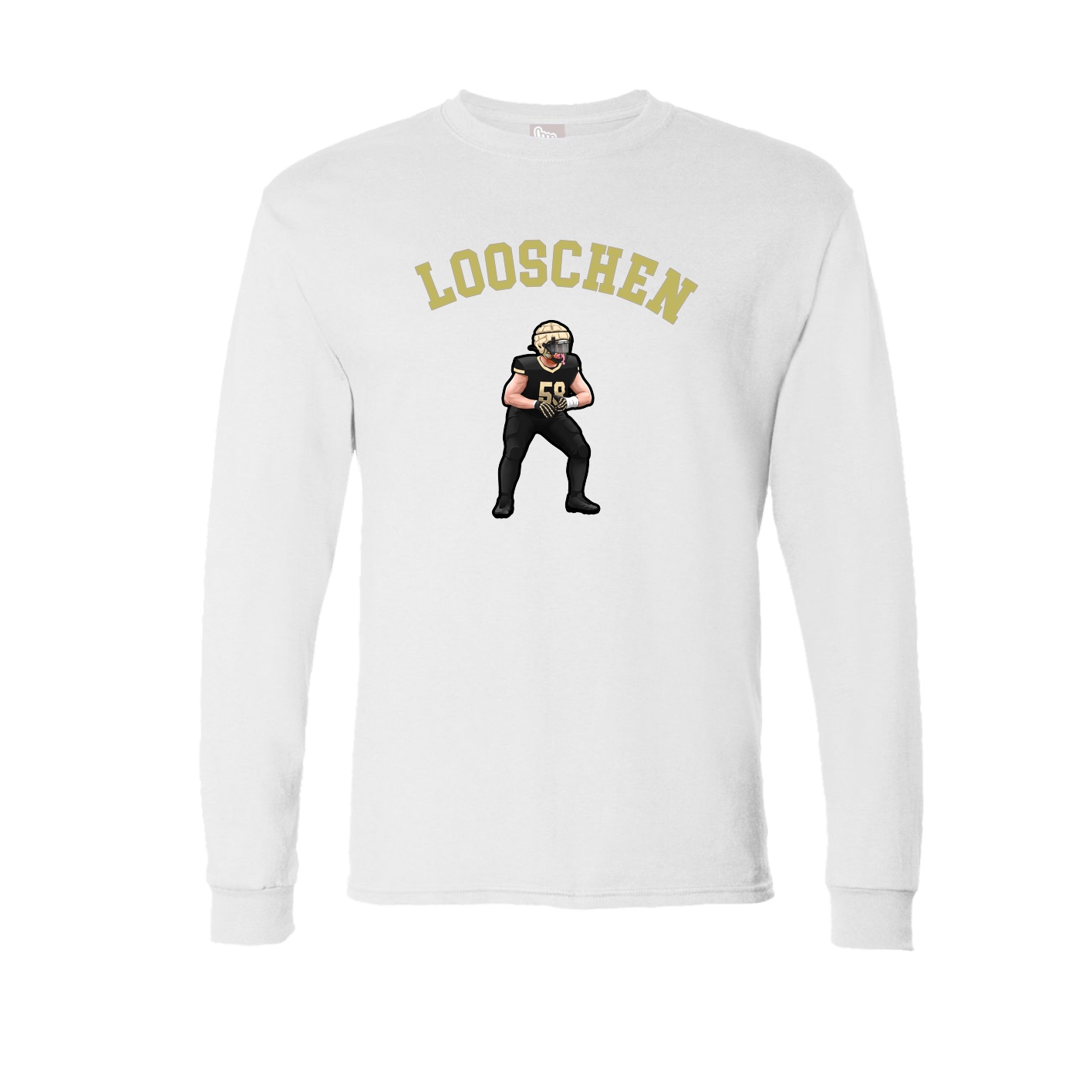 Long Sleeve Tee — Shirsey Arch in White