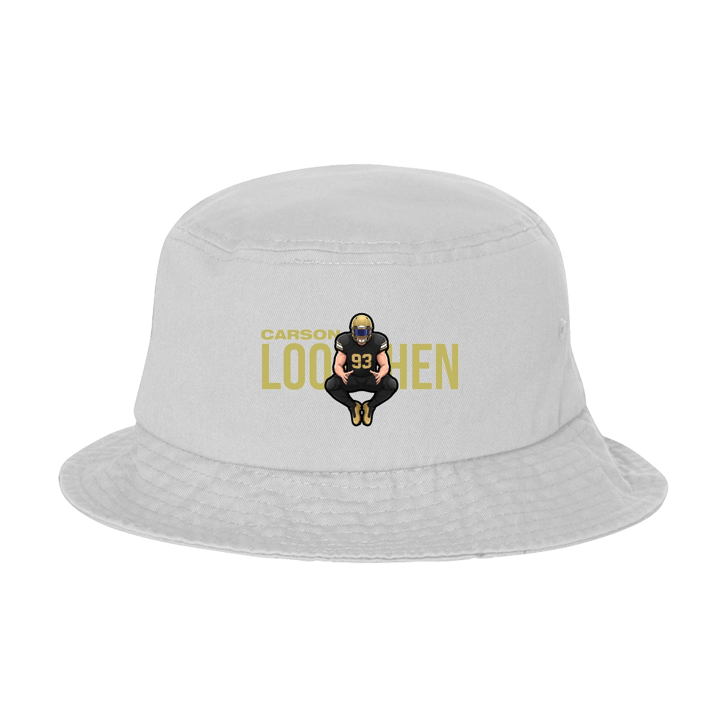 Bucket Cap — Player Name in White