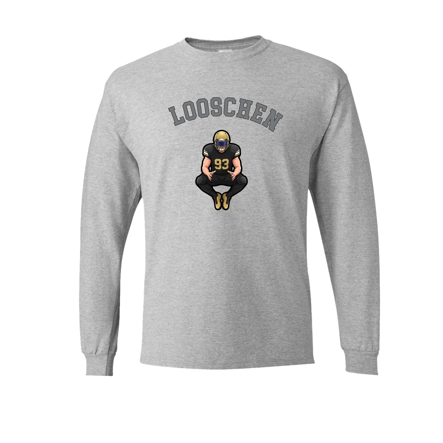 Long Sleeve Tee — Shirsey Arch in Grey