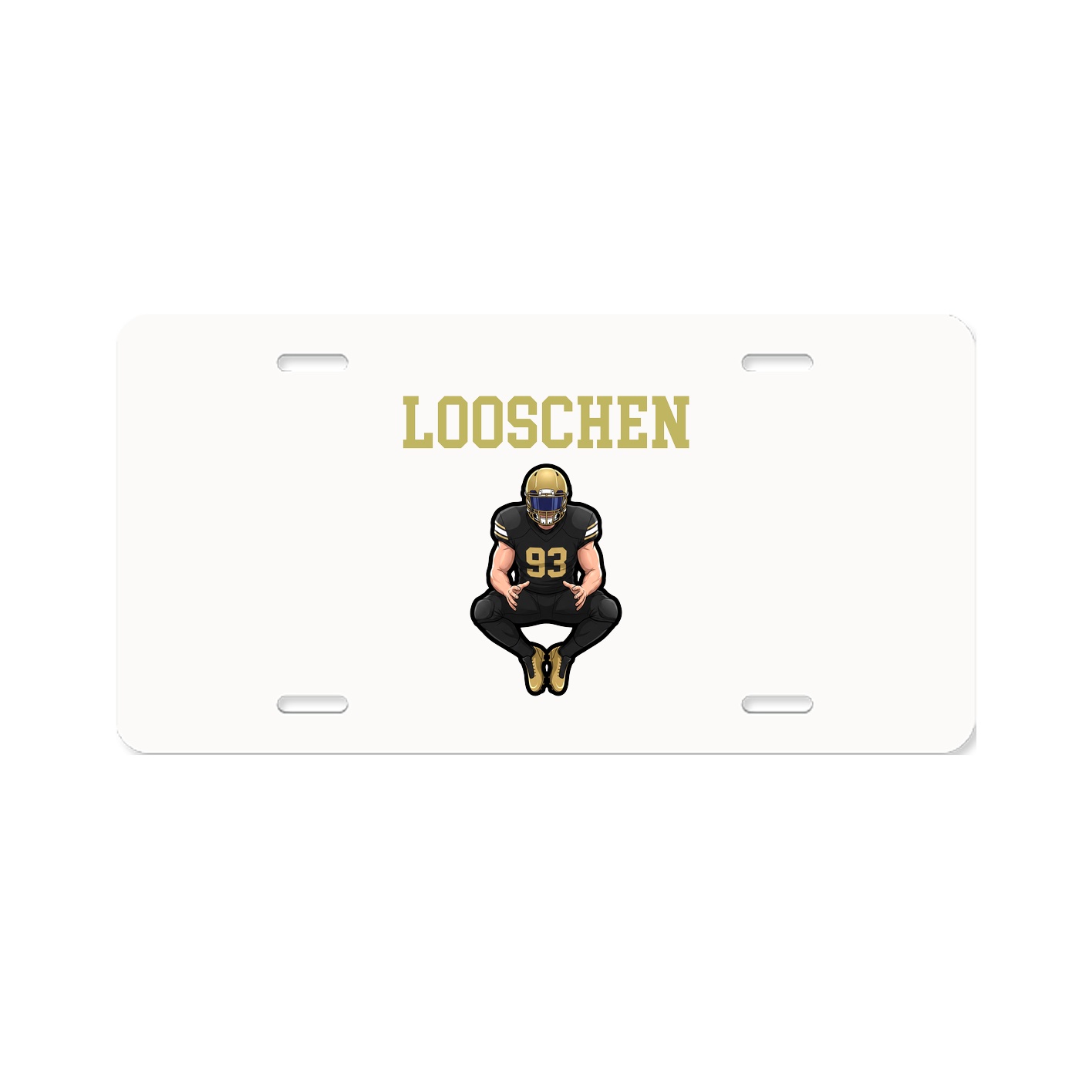 License Plate — Shirsey in Classic
