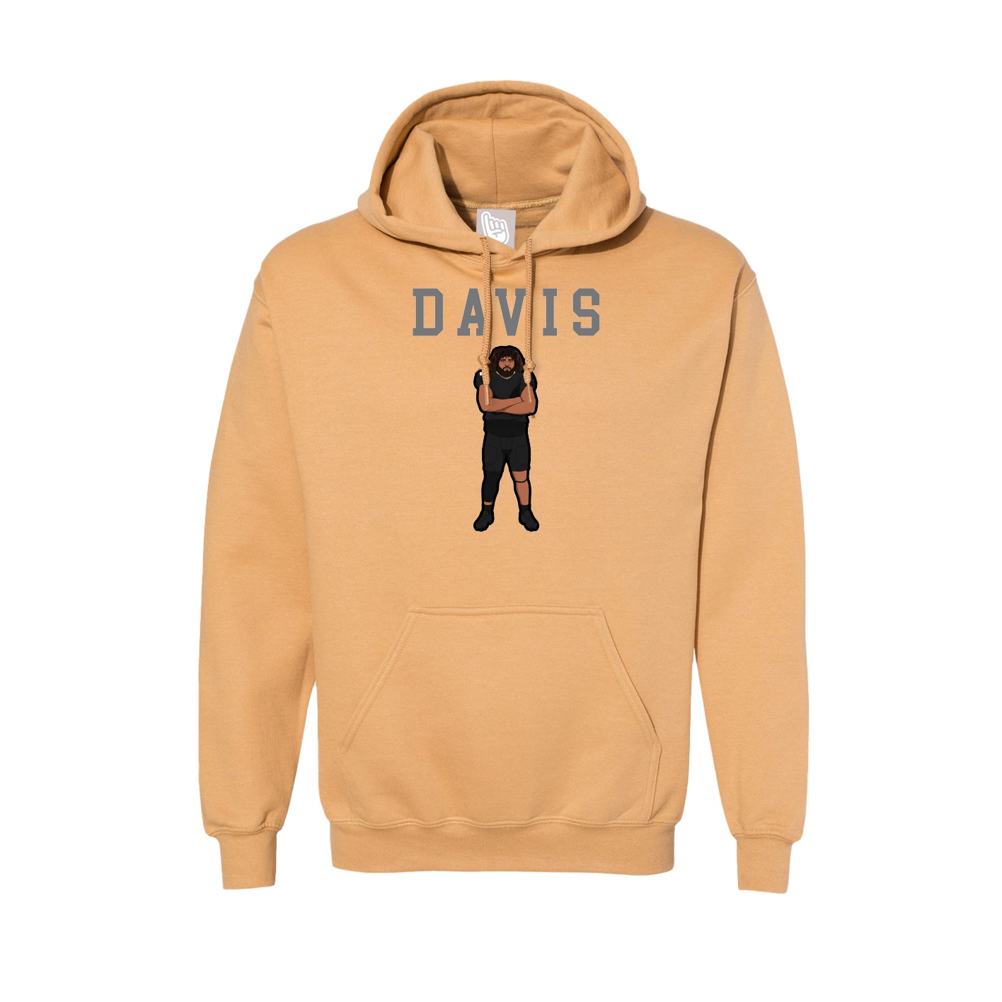 Hoodie — Shirsey in Vegas Gold