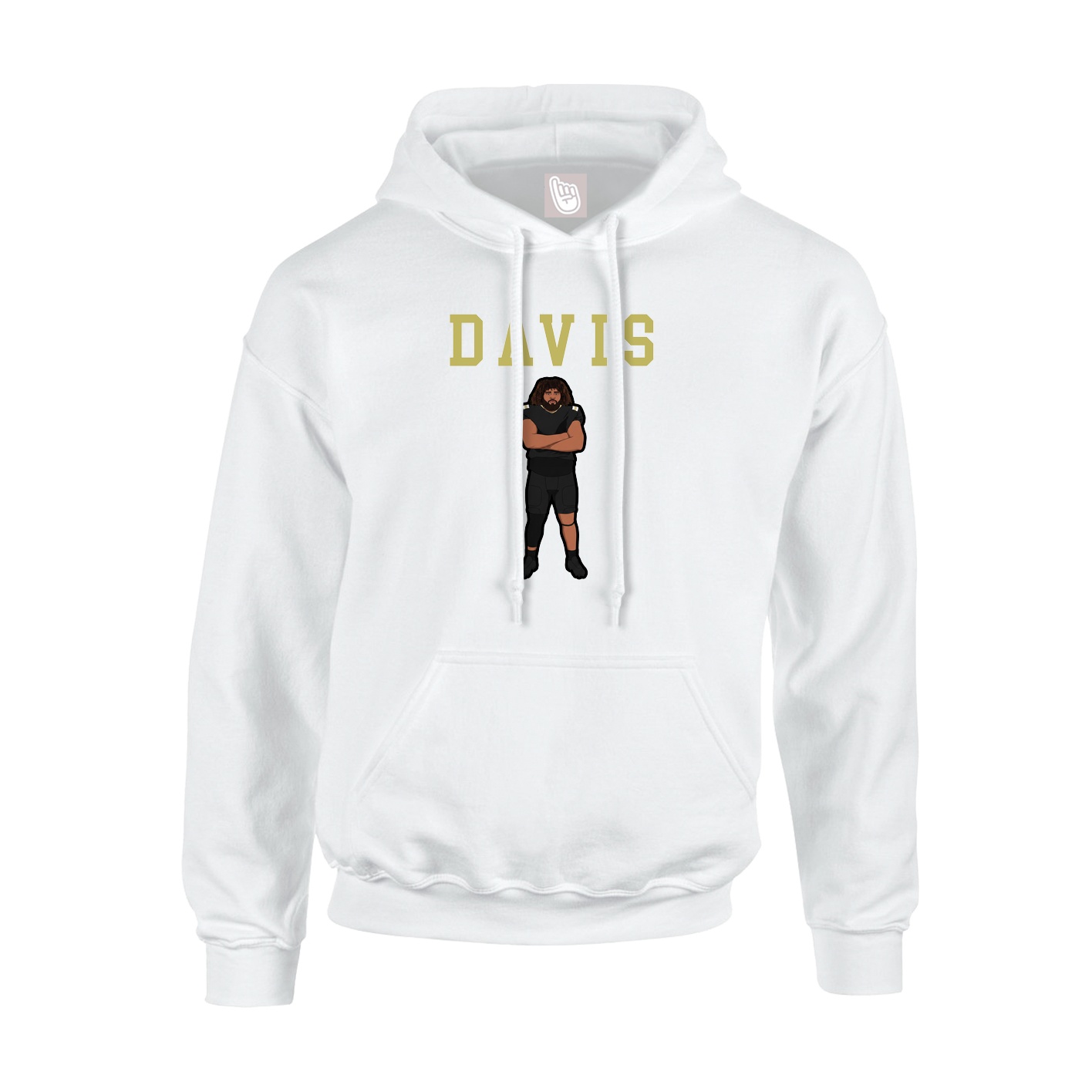 Youth Hoodie — Shirsey in White