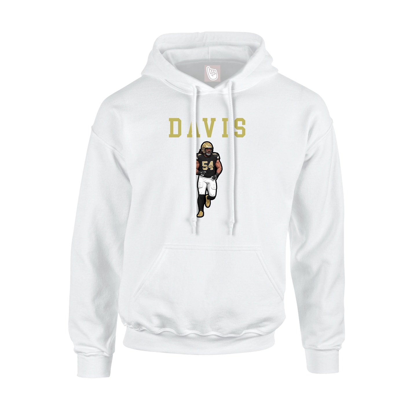Hoodie — Shirsey in White