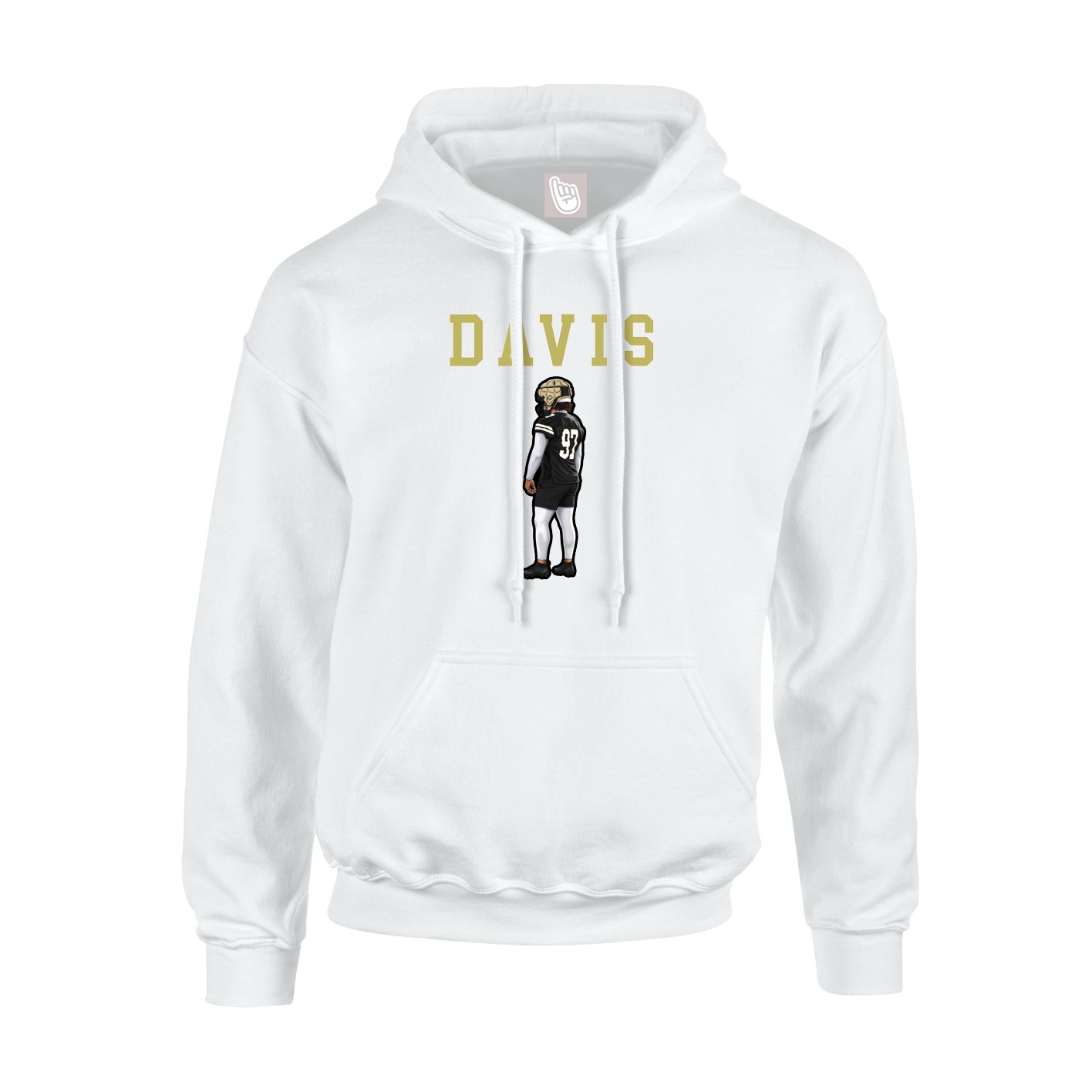 Youth Hoodie — Shirsey in White