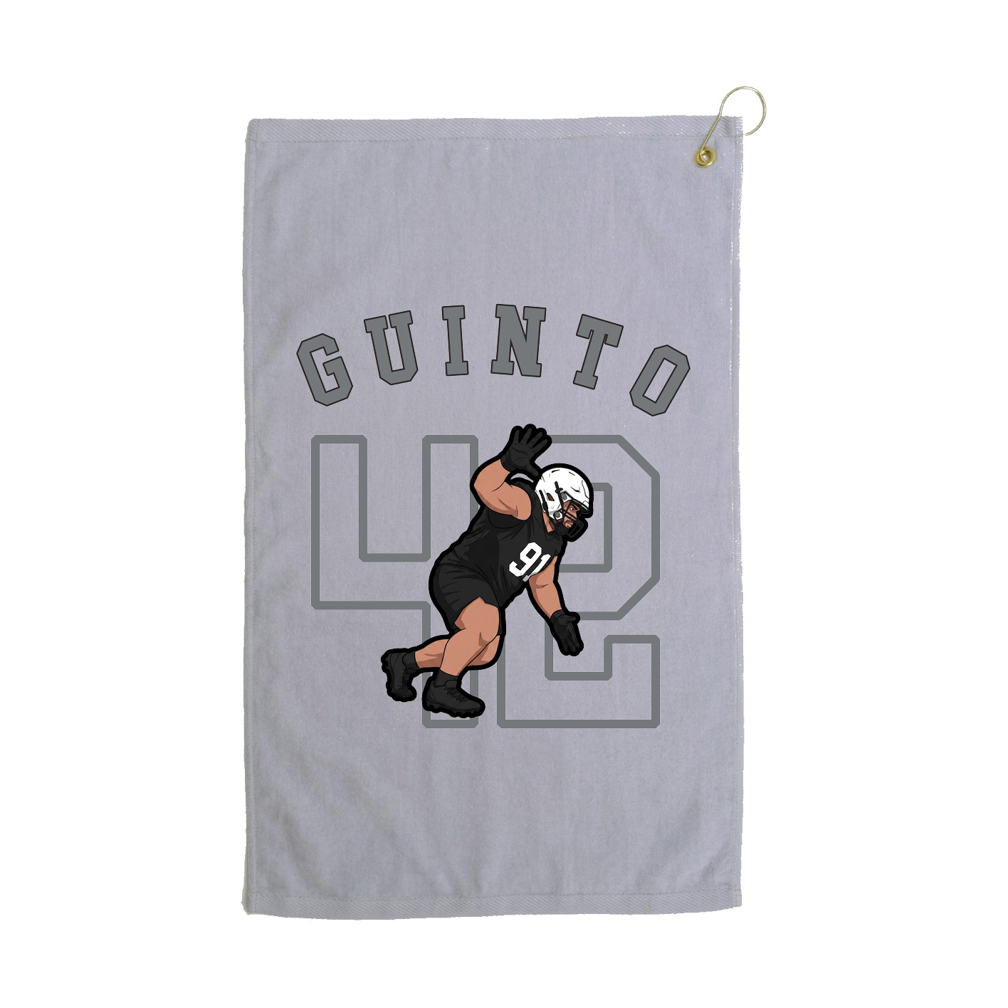 Golf Towel — Shirsey Arch in Grey