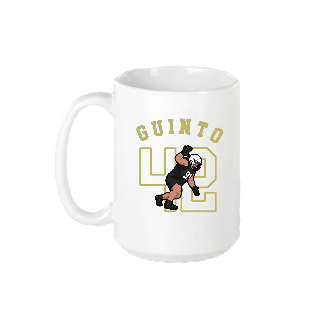 15oz Coffee Mug — Shirsey Arch in White