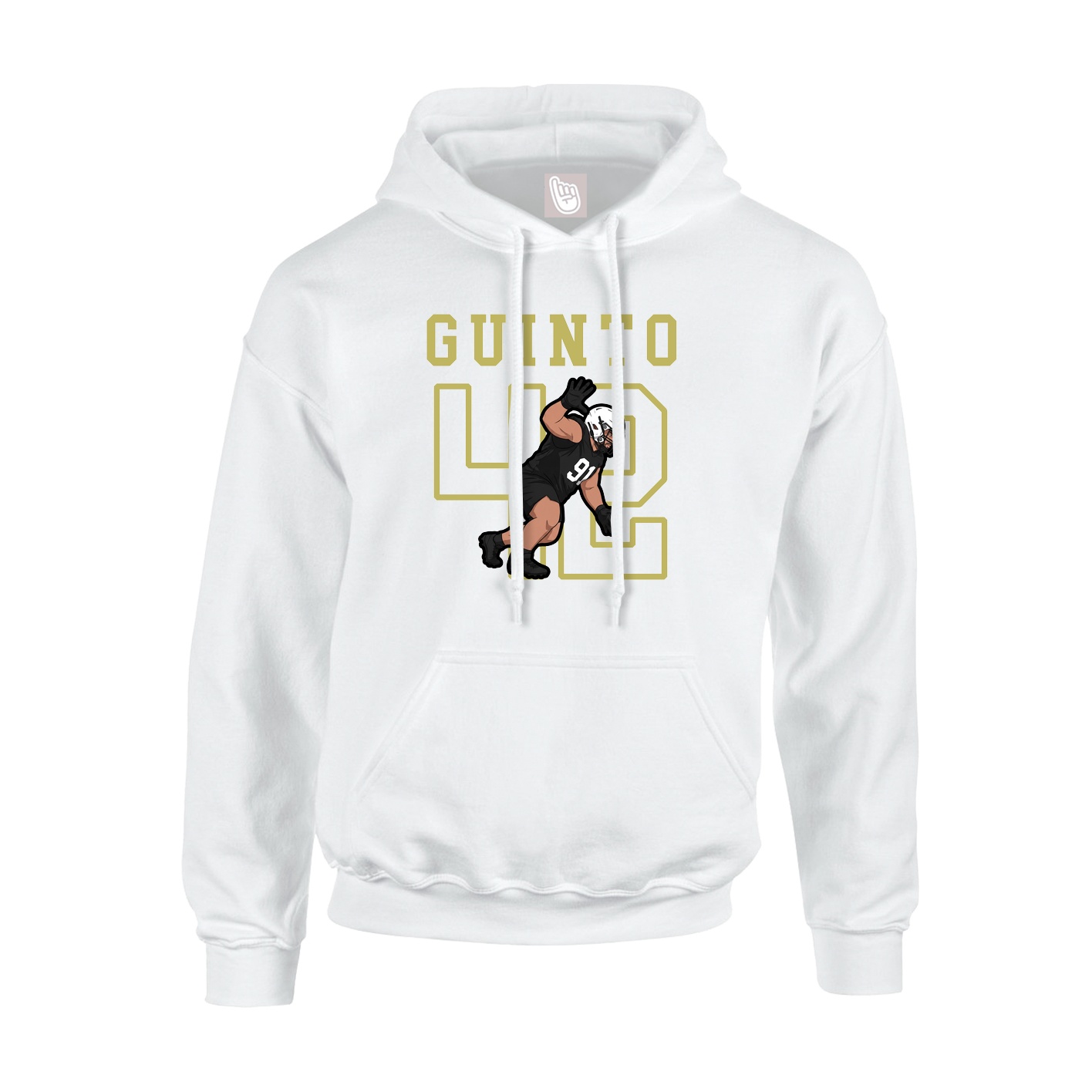 Youth Hoodie — Shirsey in White