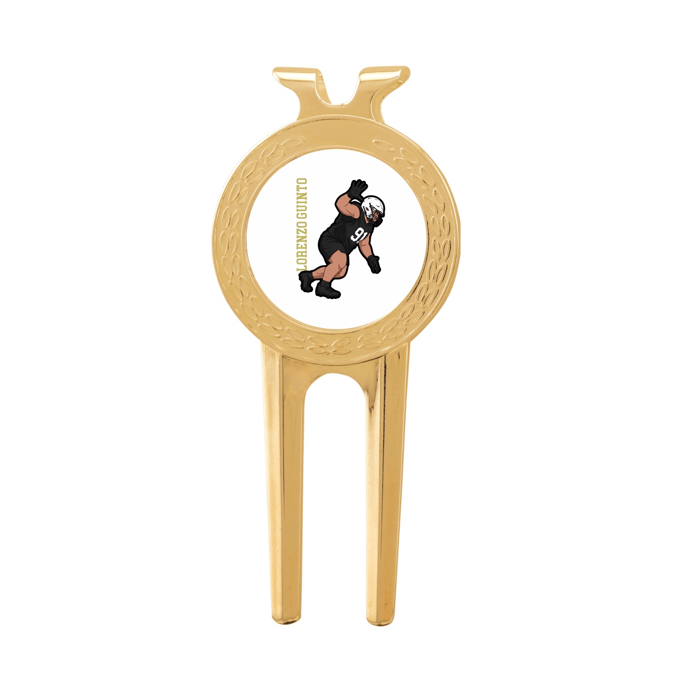 Divot Tool with Ball Marker — Name Vertical in Classic