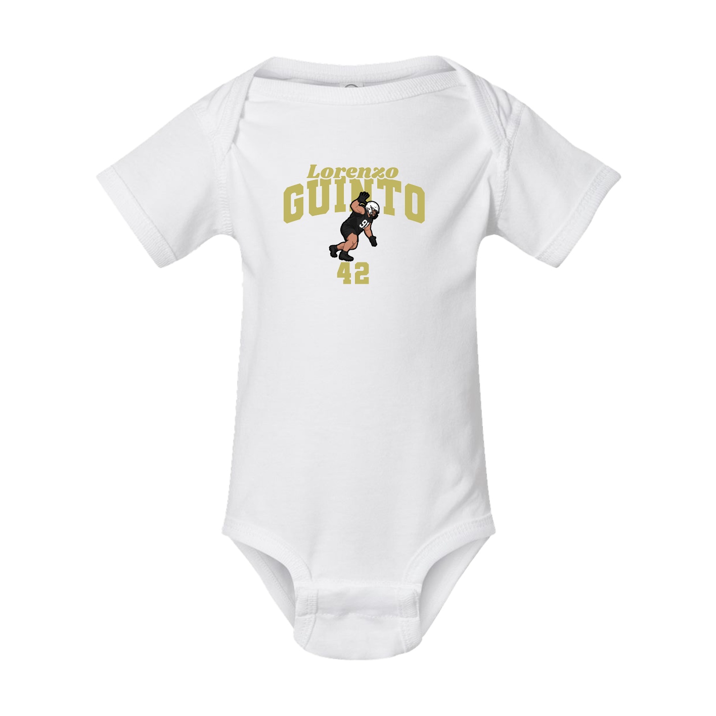 Baby Onesie — Signature Arch in White