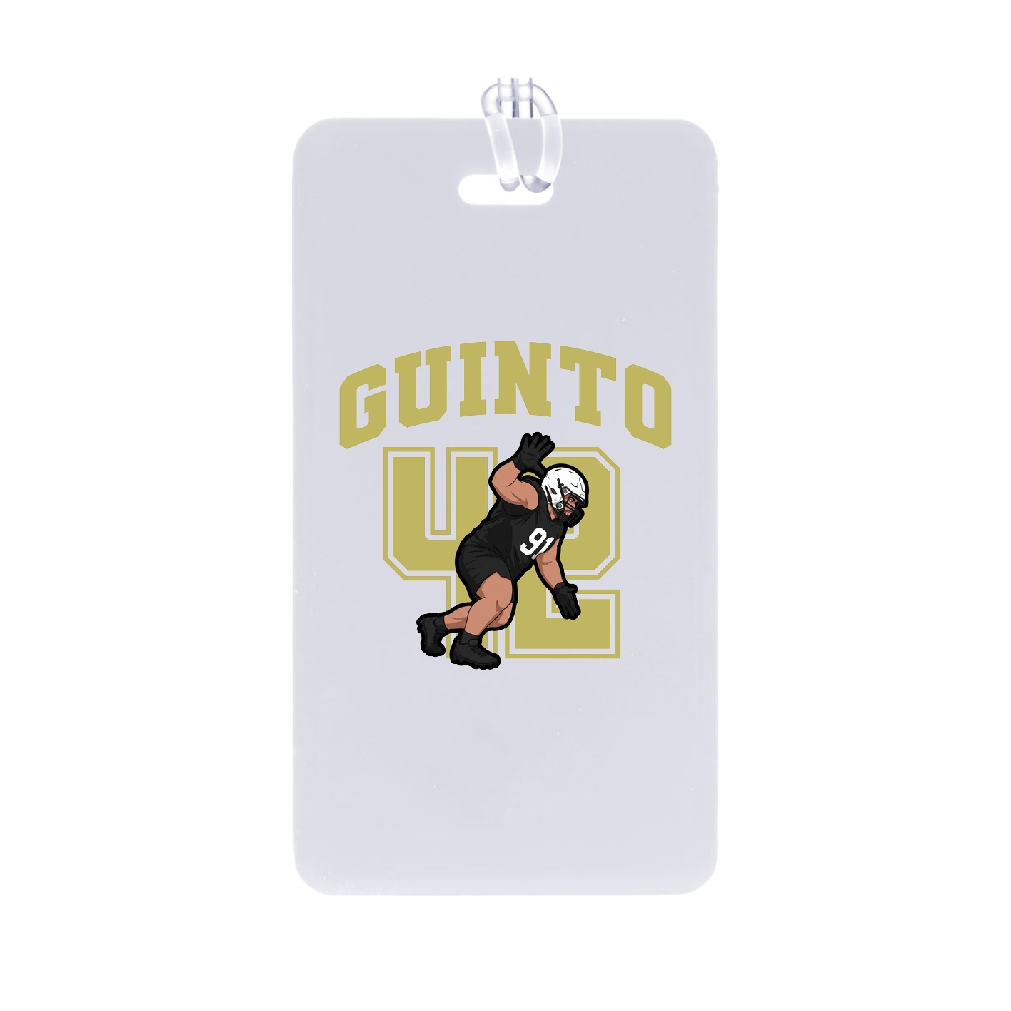 Bag Tag — Number in Classic