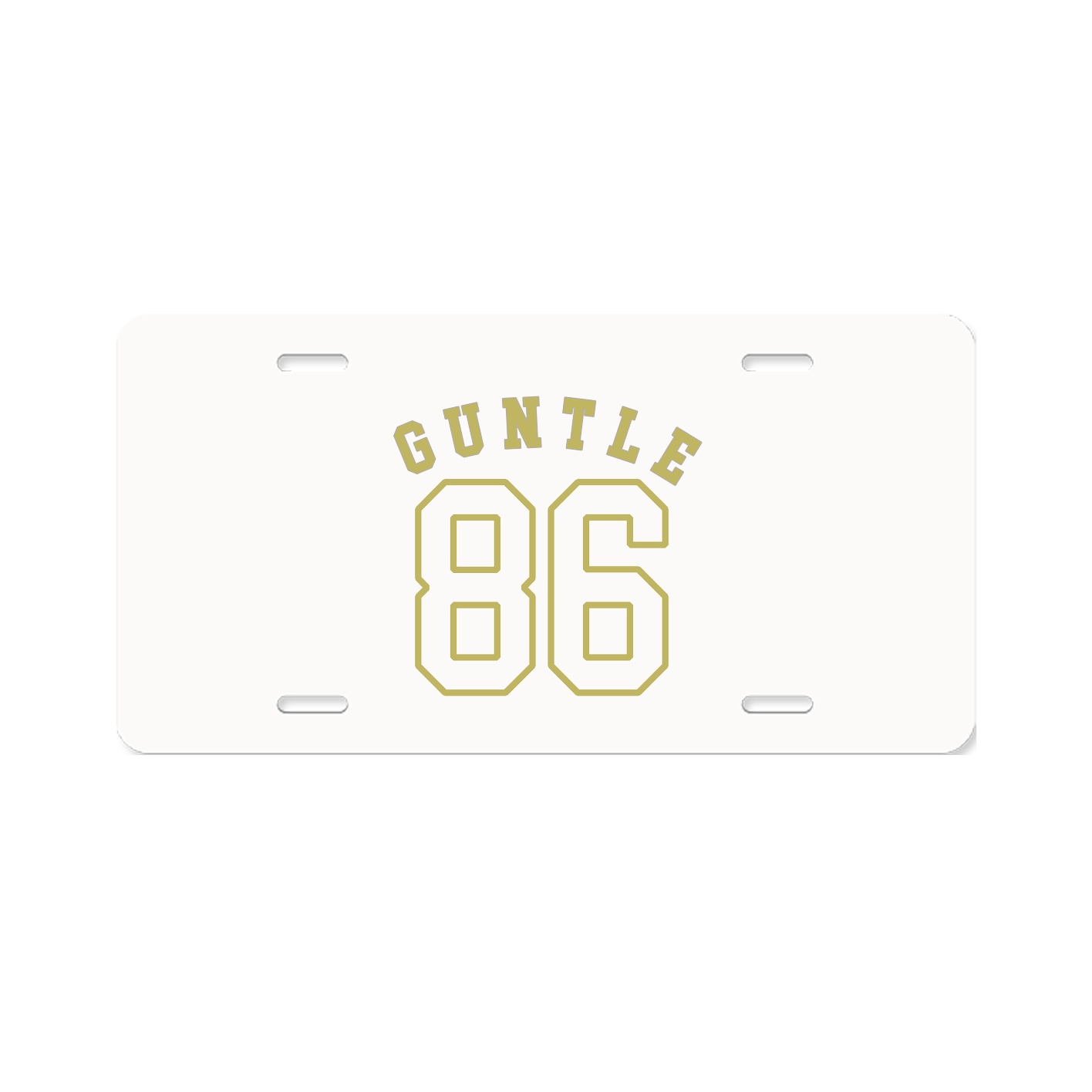 License Plate — Shirsey Arch in Classic