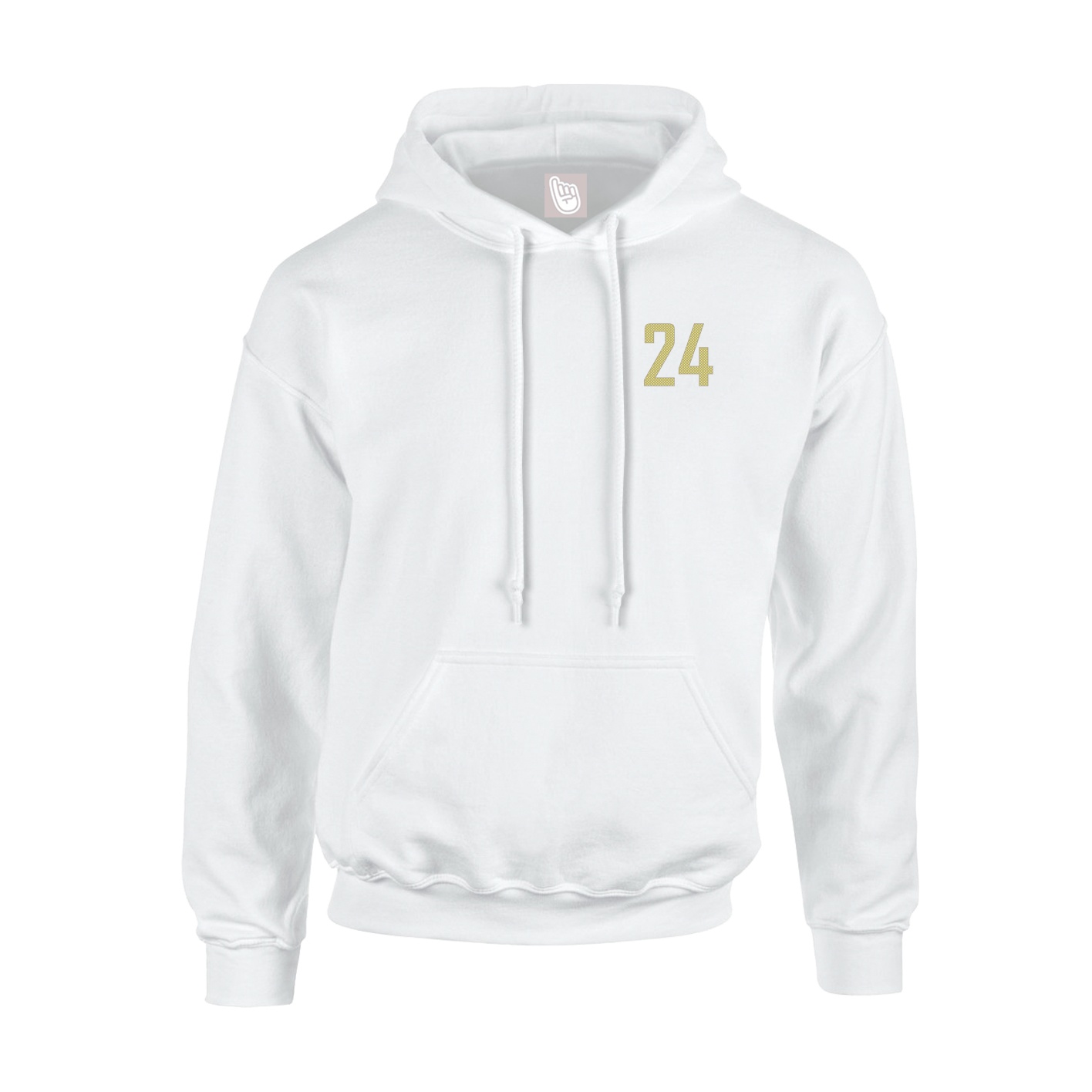 Youth Hoodie — Front Shirsy in White