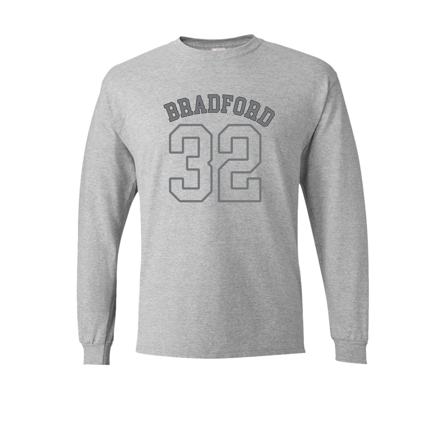 Long Sleeve Tee — Shirsey Arch in Grey