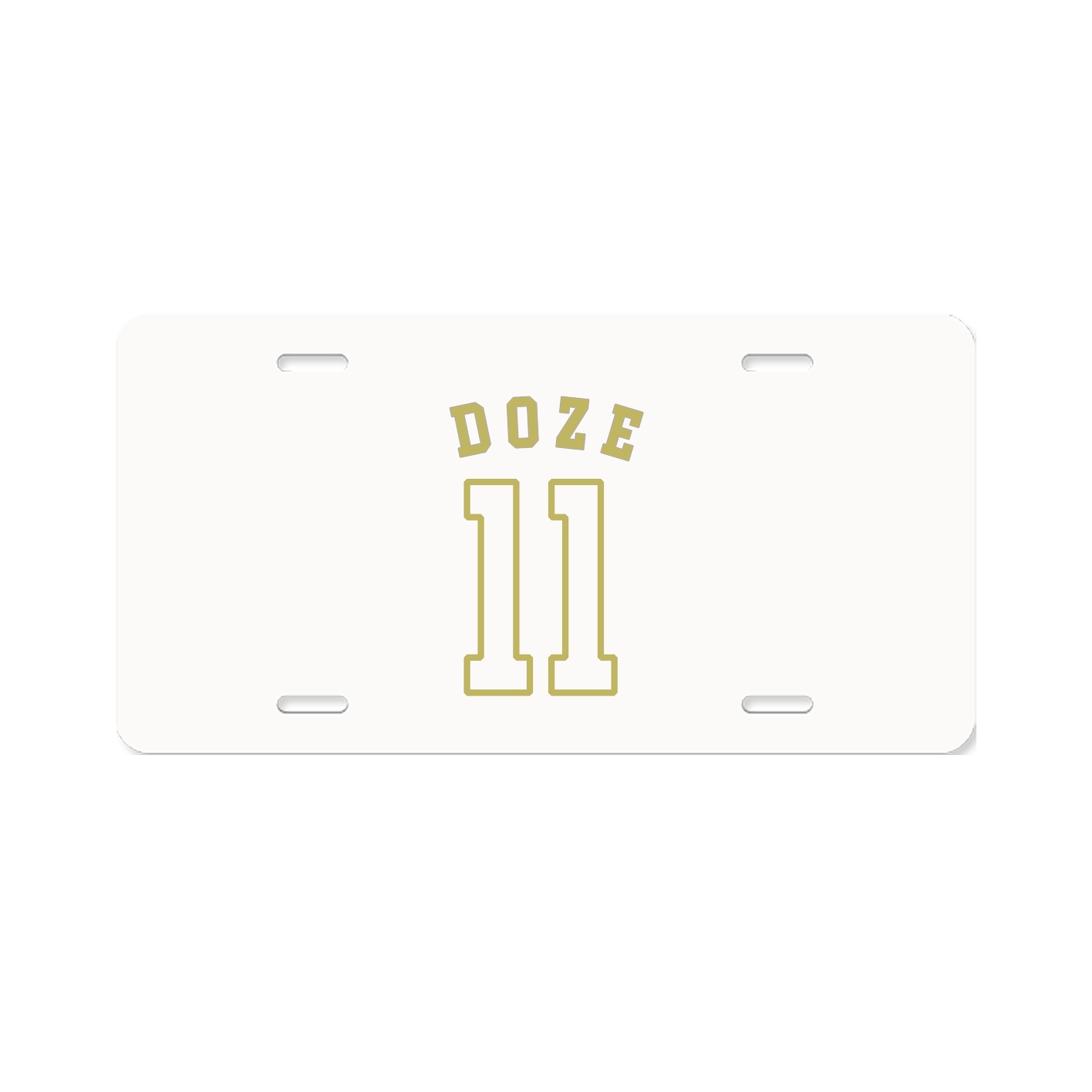 License Plate — Shirsey Arch in Classic