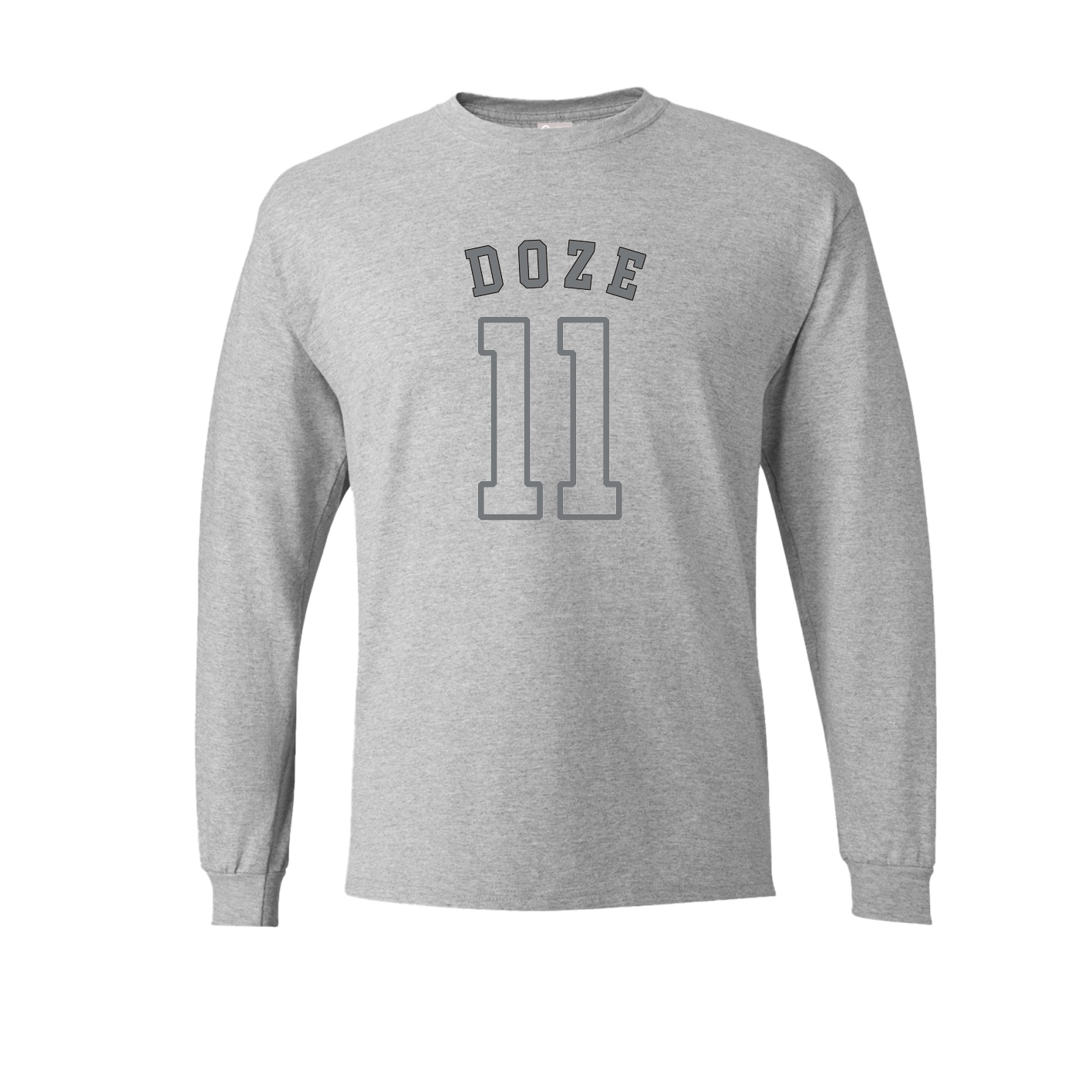 Long Sleeve Tee — Shirsey Arch in Grey