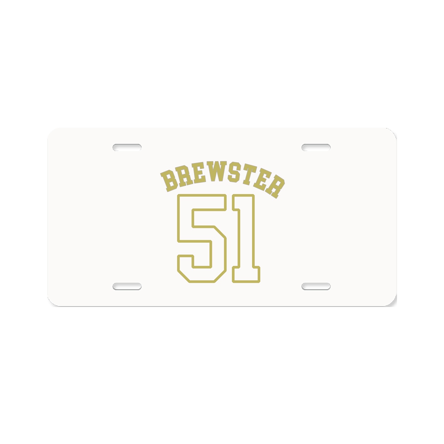 License Plate — Shirsey Arch in Classic