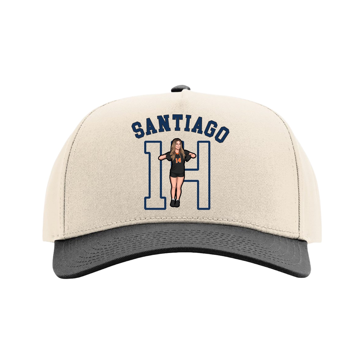 Full Fabric Five-Panel Champ Cap